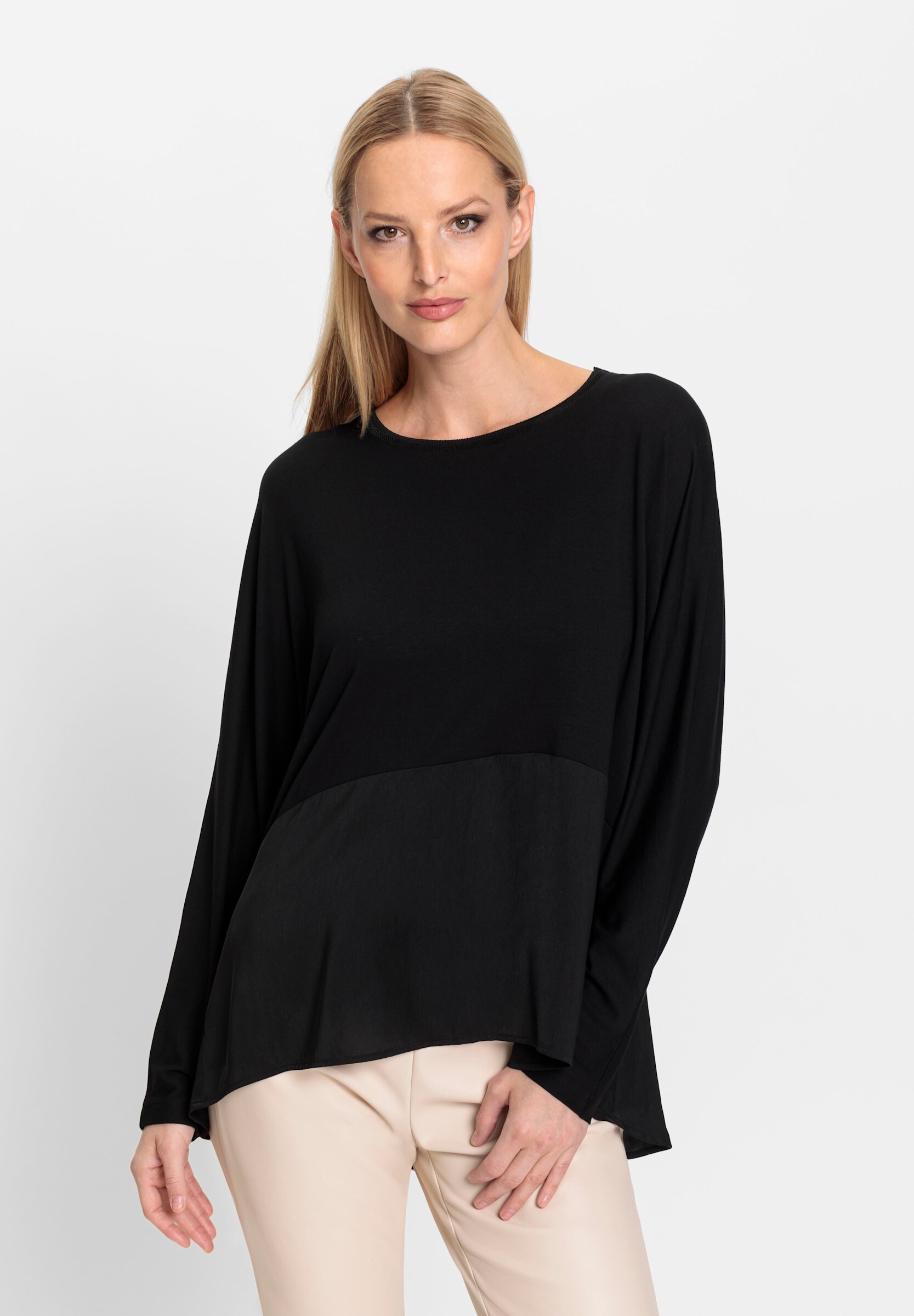 heine T-Shirt »Shirt Fledermausshirt im Lagen-Look«