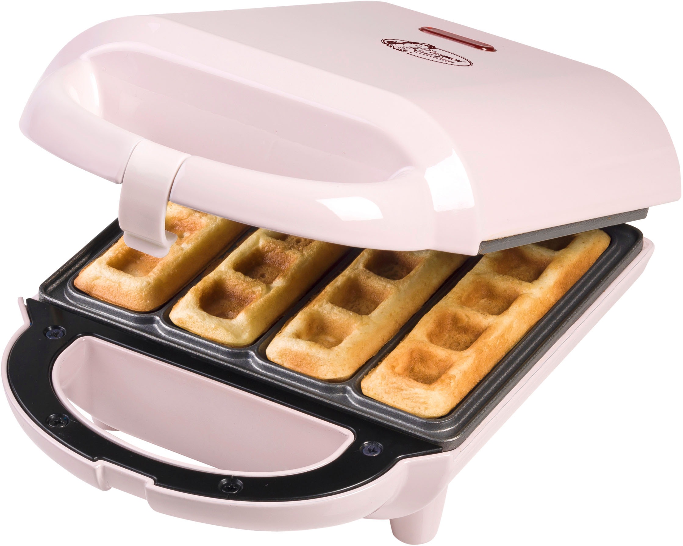 Bestron Mini Waffle Cup Maker AWCM4P 520 W Pink