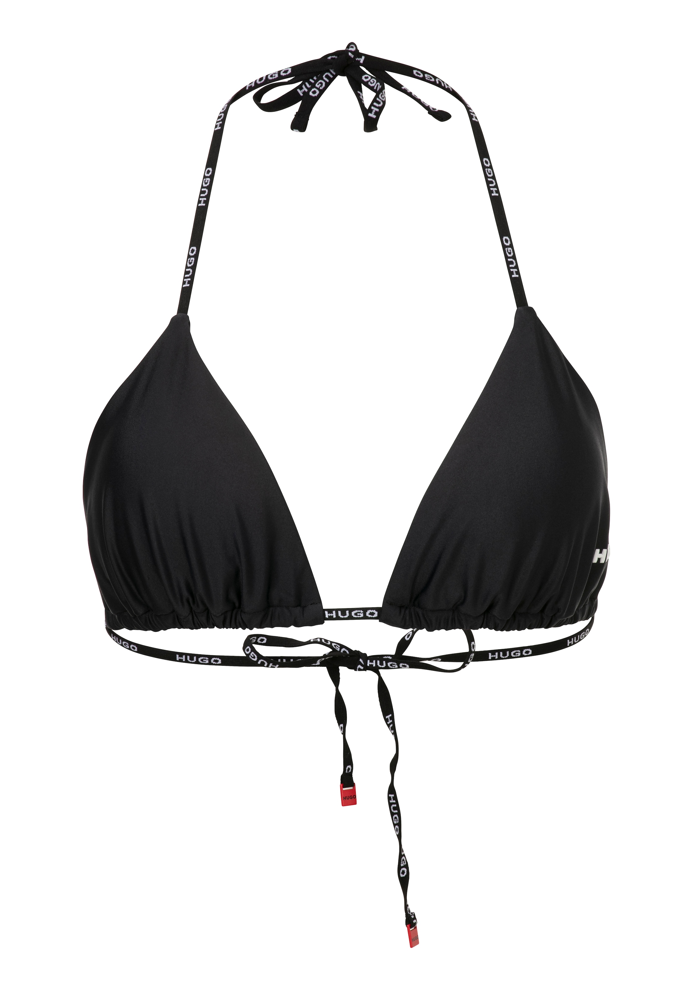 HUGO Underwear Triangel-Bikini-Top, mit Logoschriftzügen auf den Bändern