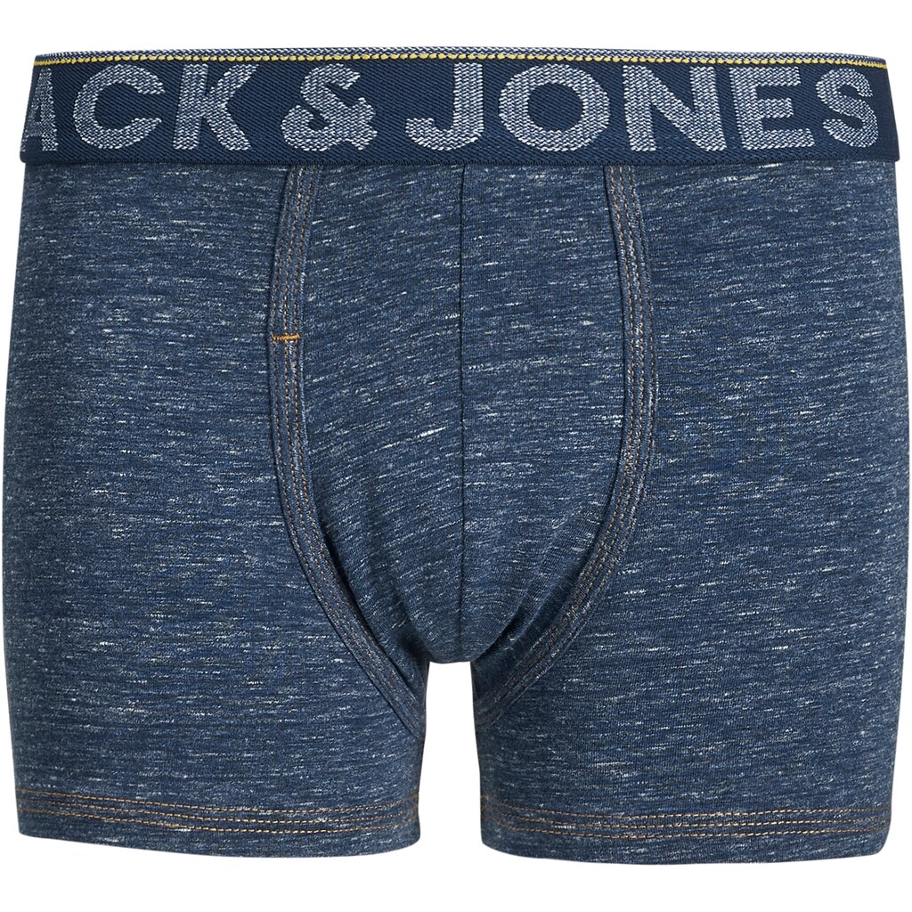 Jack & Jones Junior Boxershorts »in melierter Optik«, (Packung, 3 St.)