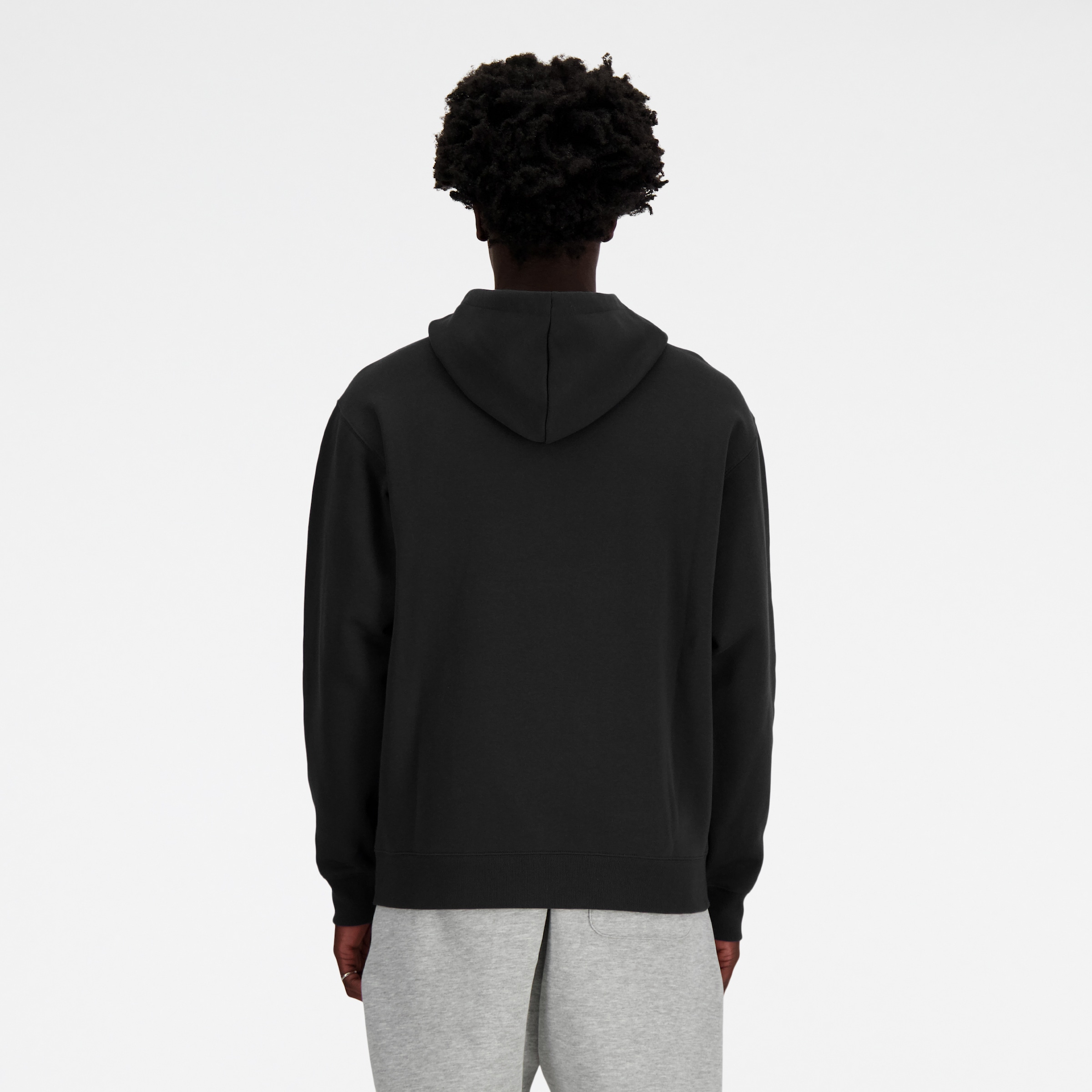 New Balance Kapuzensweatjacke mit Kapuze, für Alltag und Sport, weicher Stoff, lockere Passform