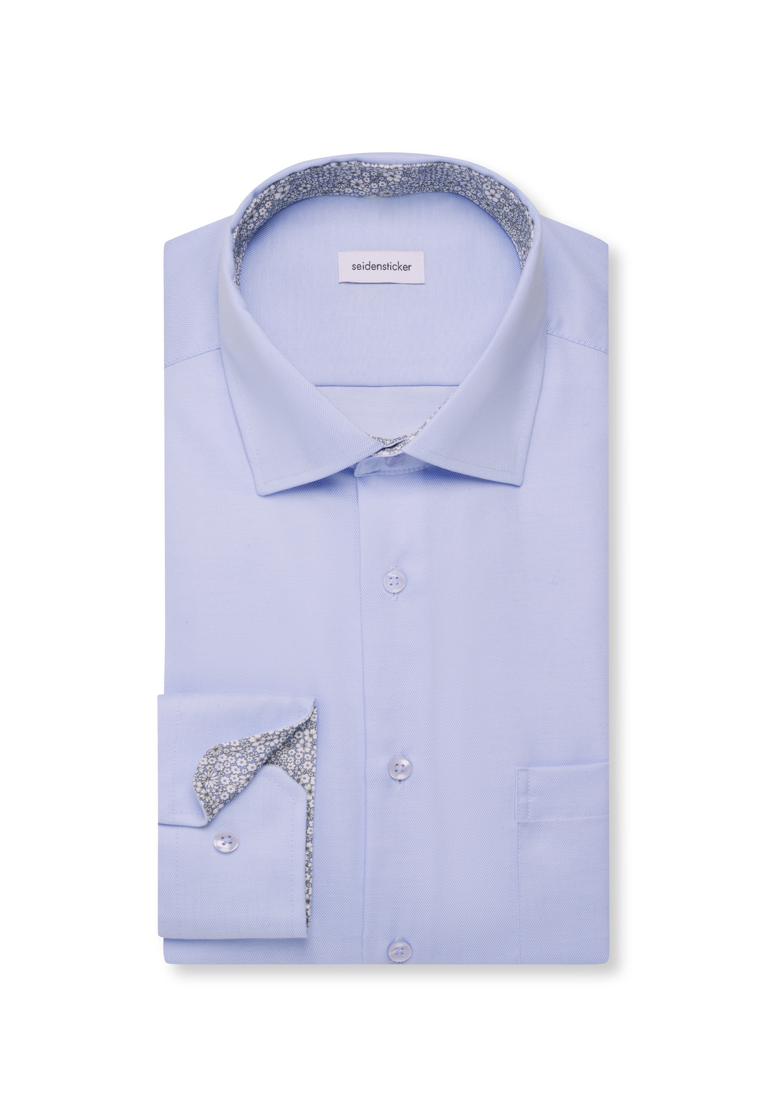 seidensticker Businesshemd »Regular« Regular 1/1 Kentkragen Uni