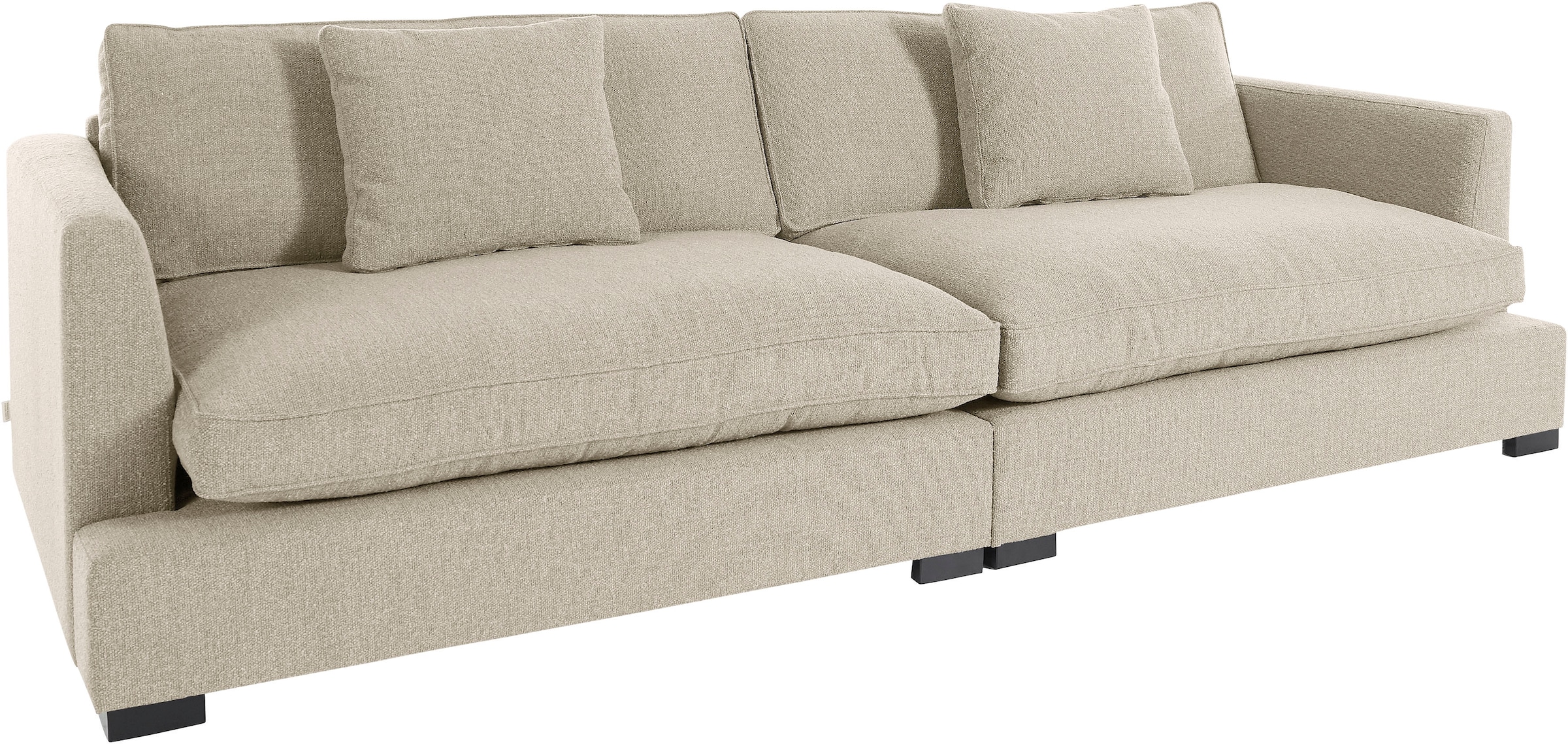 Guido Maria Kretschmer Home&Living Big-Sofa »Annera«, weicher Sitzkomfort, mit extra tiefen Sitzflächen, Füllung mit Federn