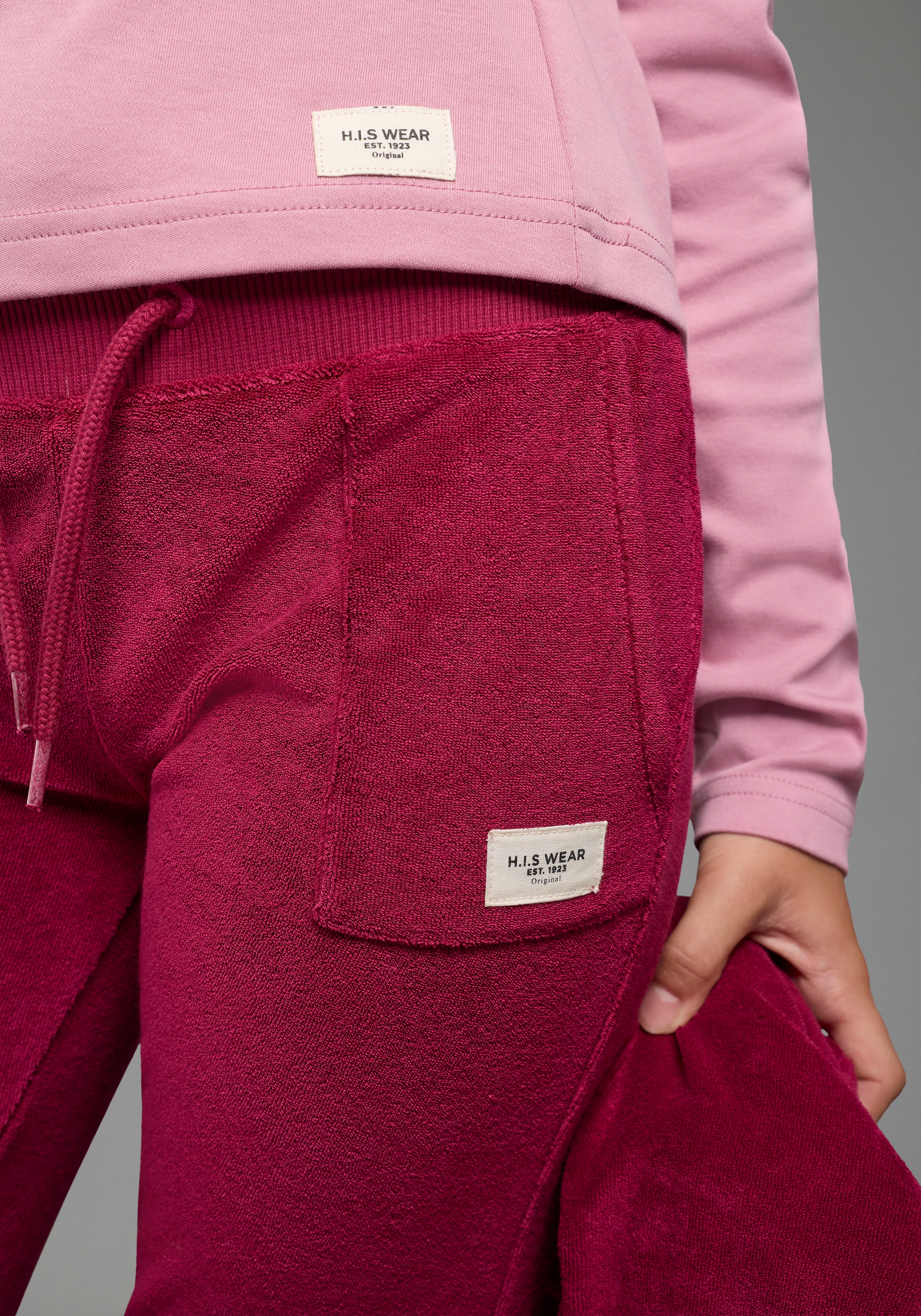 H.I.S Nickihose »Weiche H.I.S Nicki-Jogginghose mit leichte ausgestelltem Bein«  Kuschelweiche Nickihose, mit ausgestellter Beinform, lange Form