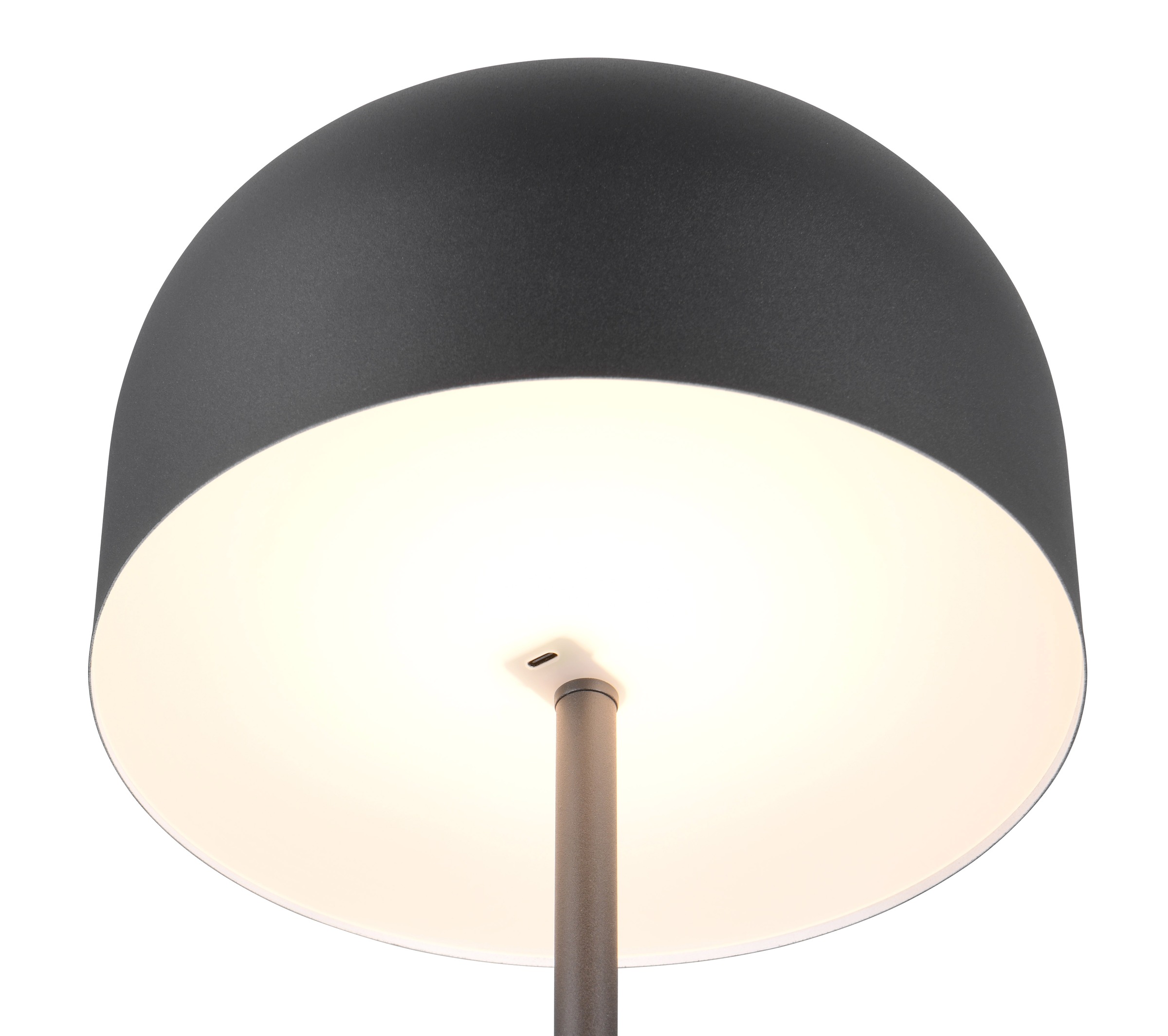 REALITY Leuchten LED Stehlampe »JEFF, Akku LED Stehleuchte mit USB, 2,5W 250 Lumen 3000K warmweiß« LED-Board 1 Stk. Warmweiß Akku LED Stehlampe mit Touchdimmer, USB-Anschluss Höhe max 147 cm