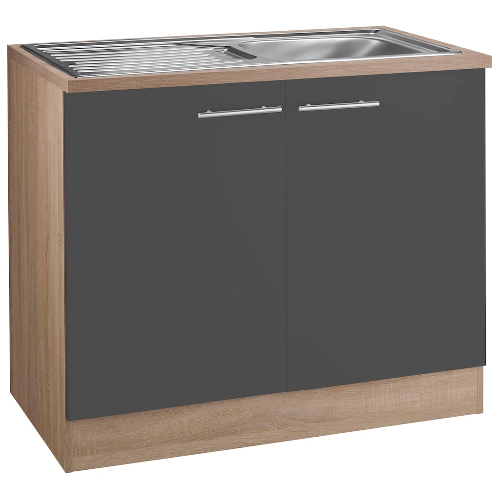 OPTIFIT Spülenschrank »Kalmar«, Breite 100 cm