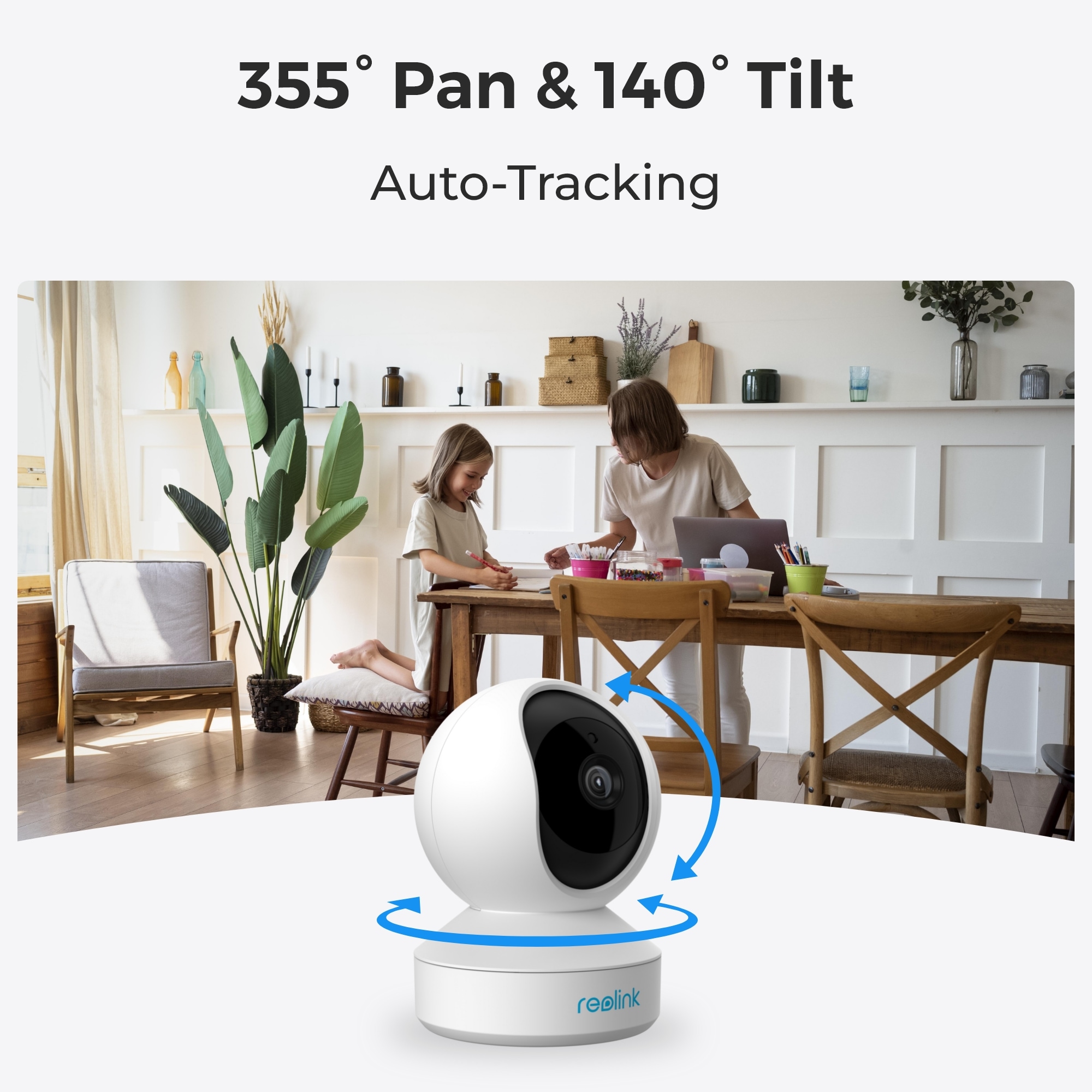 Reolink Überwachungskamera »E Series E330 (5MP)«, Erfolgsmodel mit höherer Auflösung