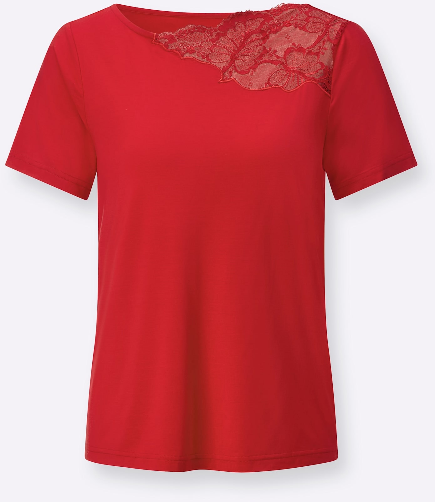 creation L Kurzarmshirt »Modal-Shirt« 1 tlg.