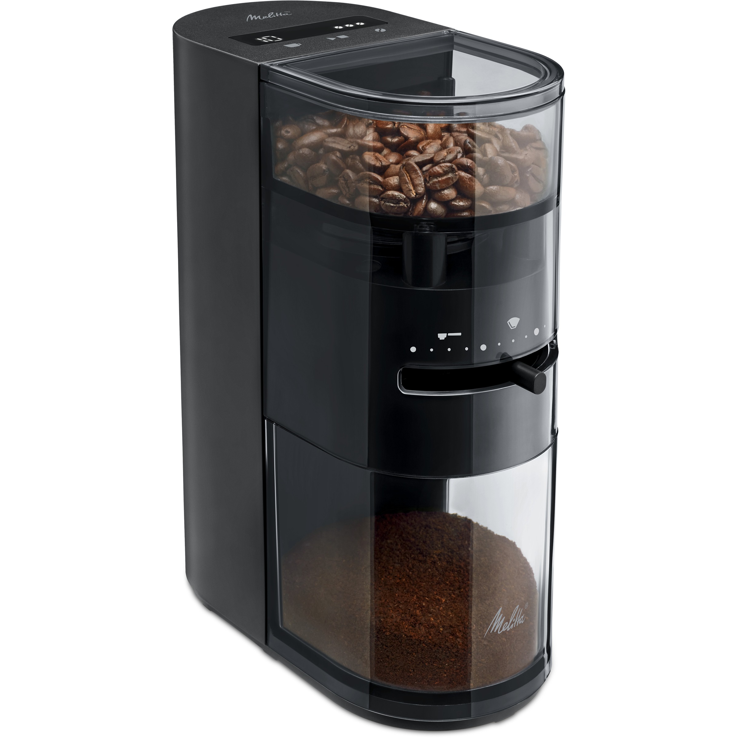 Melitta Kaffeemühle »Melitta® Linea Kaffeemuehle  1032-01« 170 W Kegelmahlwerk 100 gBohnenbehälter