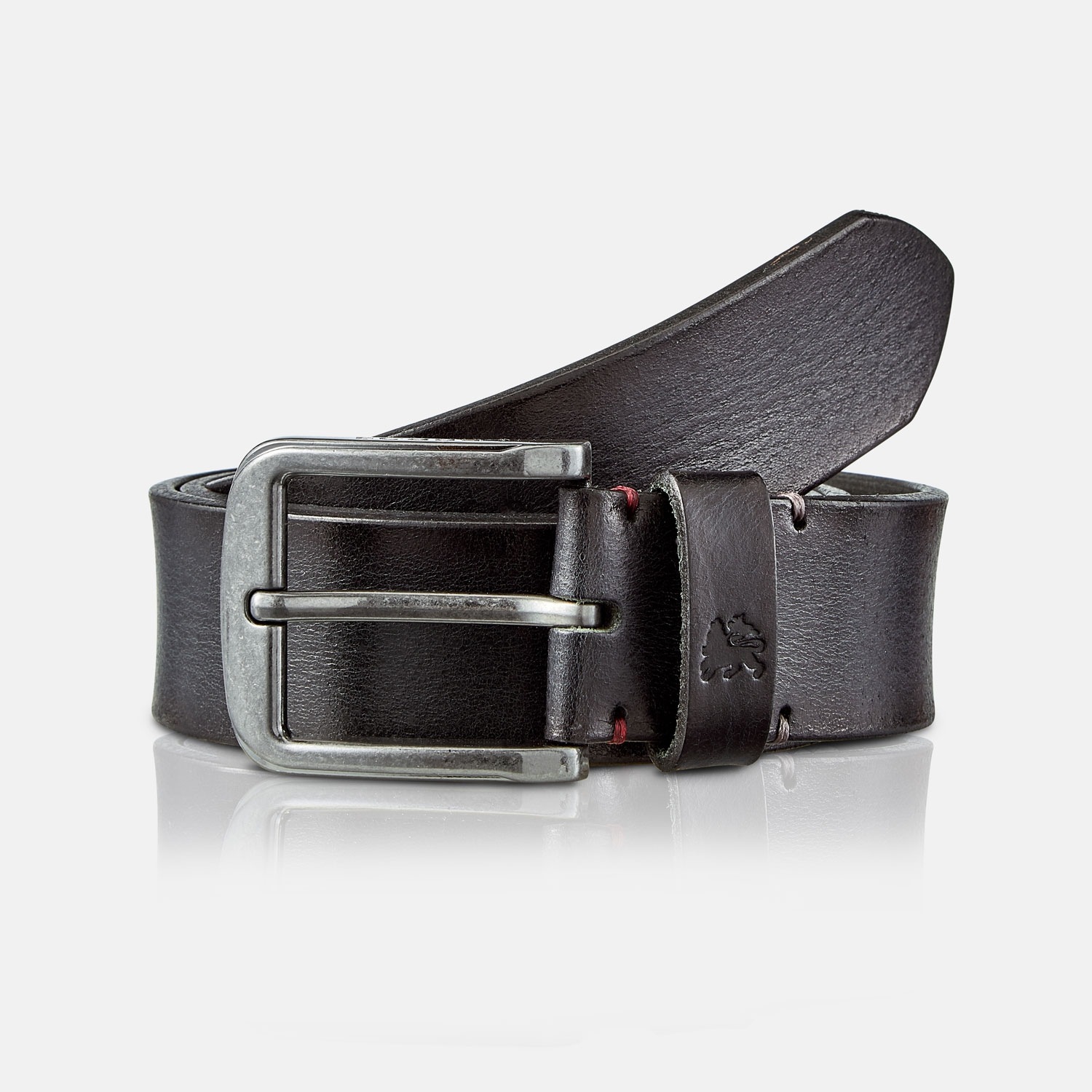 LERROS Ledergürtel »James«, im Heritage-Look
