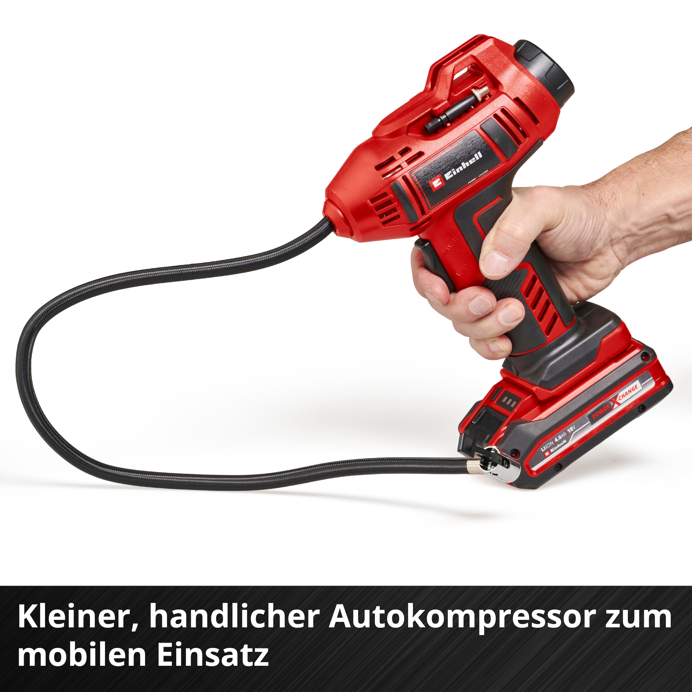 Einhell Akku-Schlagschrauber »PROFESSIONAL Maschinen-Set TP-CW 18/350-C + CE-CC 18 Kit« mit Akku-Autokompressor und PXC-Starter-Kit,  Inkl. Akku und Ladegerät