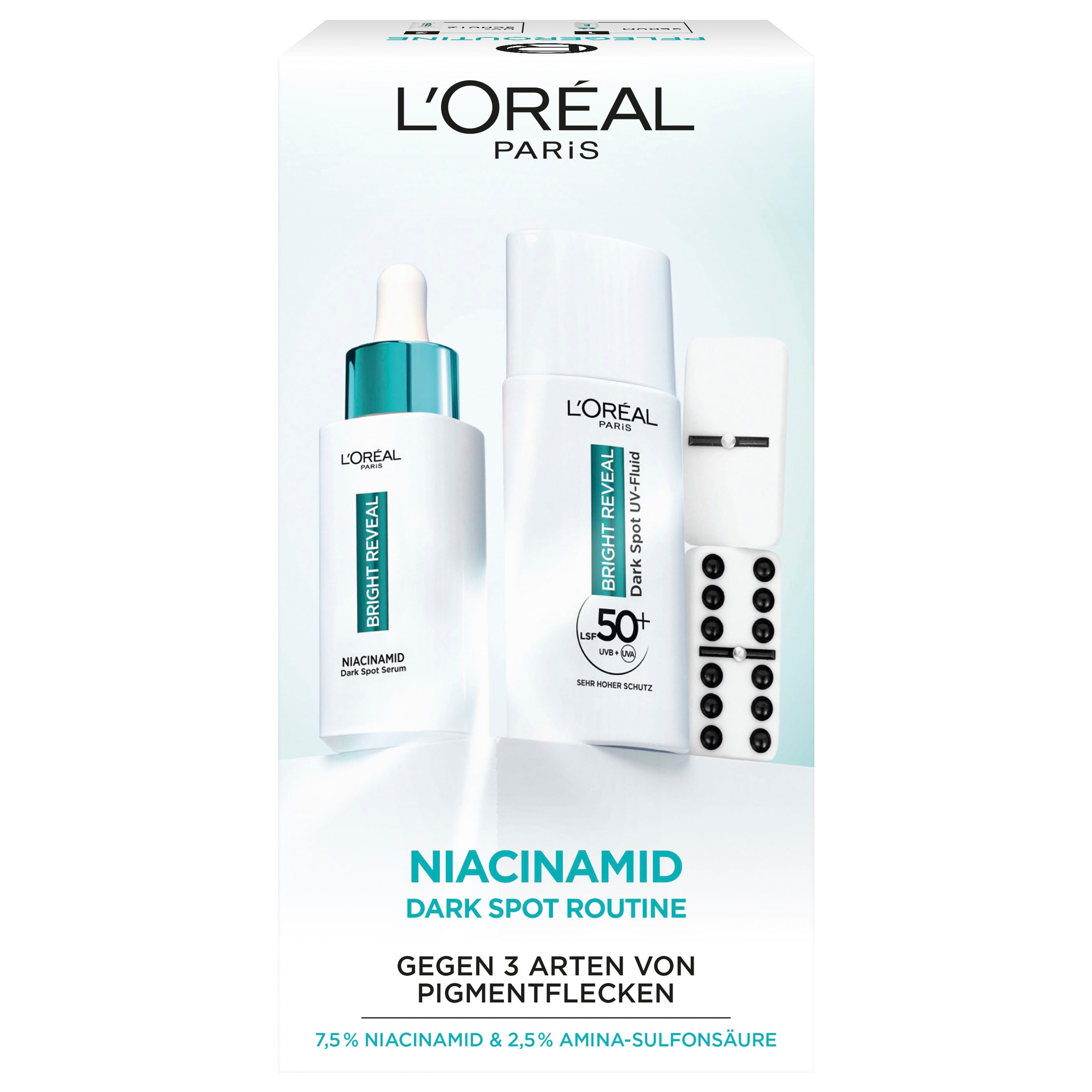 L'ORÉAL PARIS Gesichtspflege-Set »Bright Reveal Pflegeroutine«, (Set, 2 tlg.), mit Niacinamid