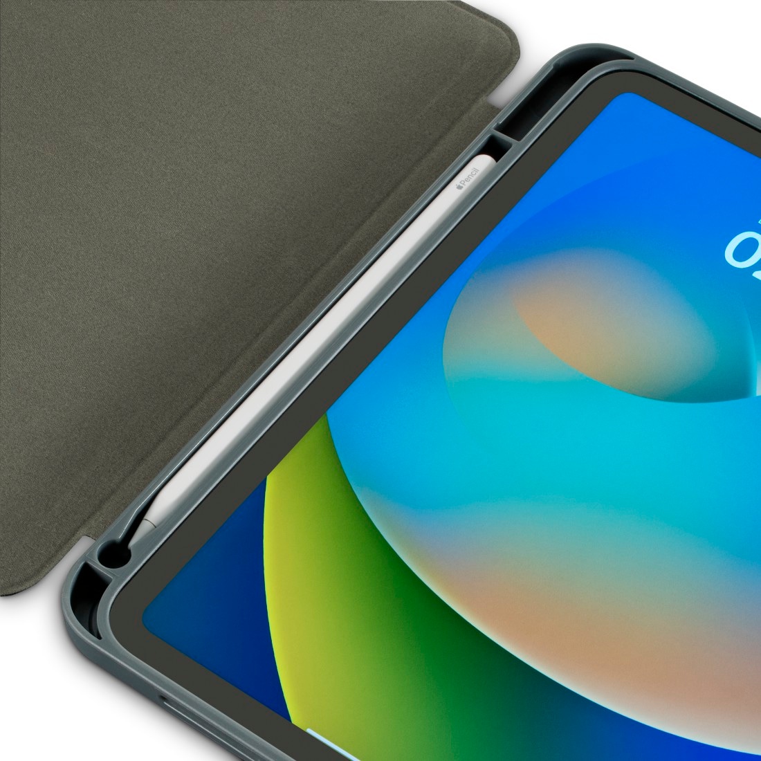 Hama Tablettasche »Tabletschutzhülle für Apple iPad Air 11" (2024), Grau«, mit Standfunktion, Deckel abnehmbar