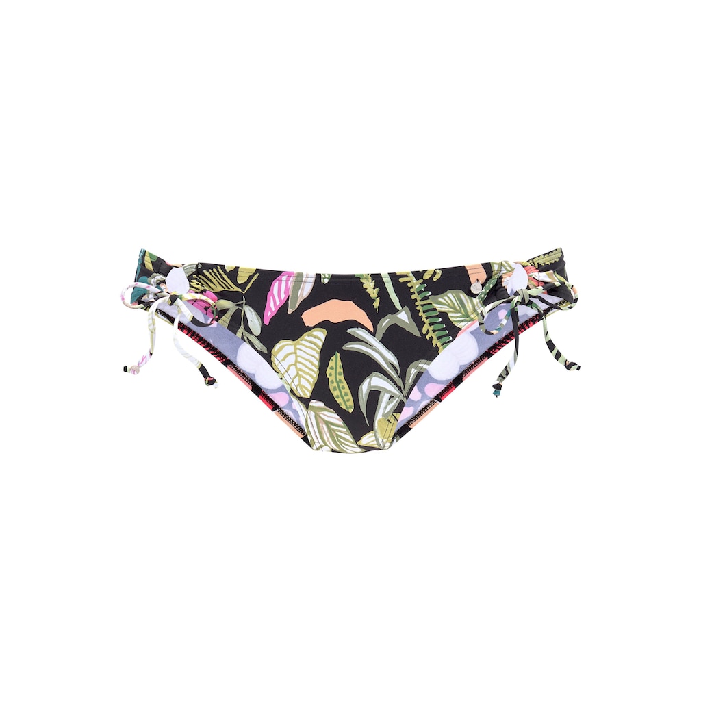 s.Oliver Bikini-Hose »Herbst«, mit seitlichen Bindebändern