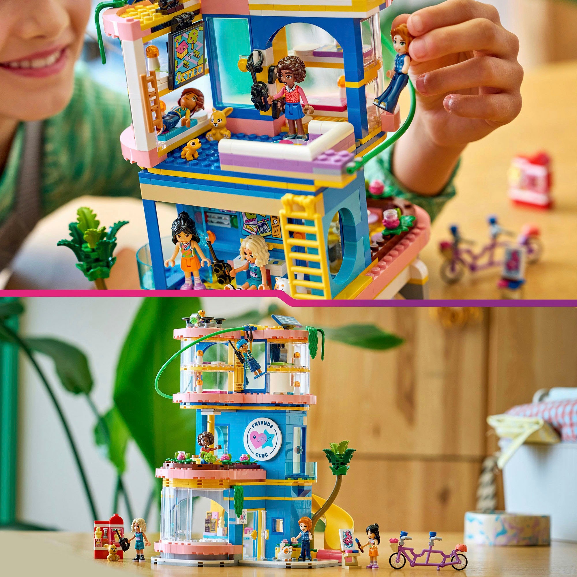 LEGO® Konstruktionsspielsteine »Heartlake City Clubhaus der Freunde (42689), LEGO Friends« Made in Europe