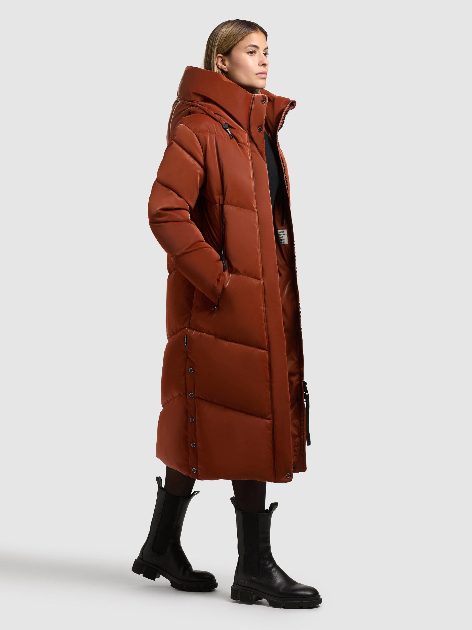 khujo Wintermantel »Wintermantel Pulset Shiny«