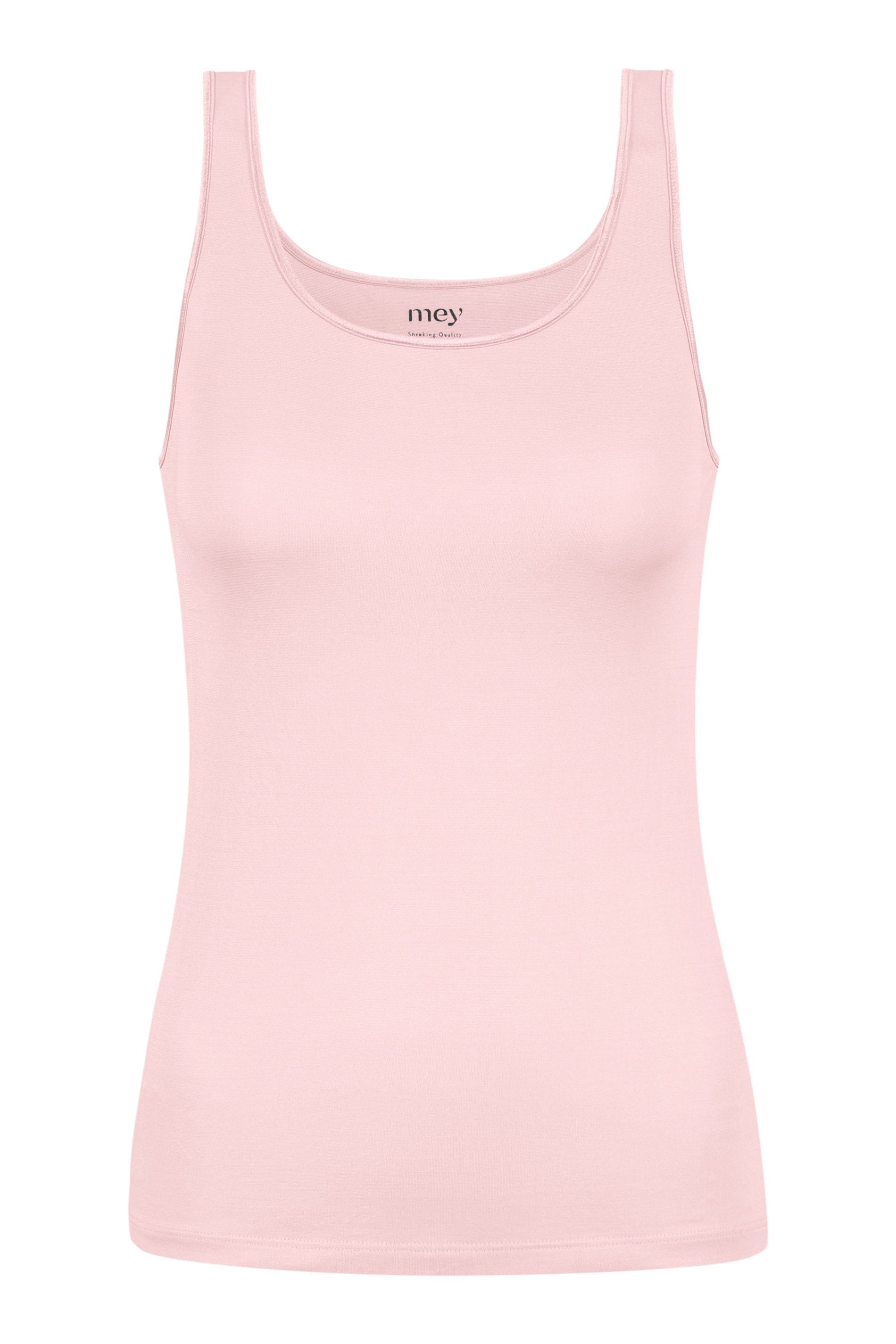 Mey Tanktop »EMOTION«, ohne Seitennähte, breite Träger, Feinripp, Rundhalsausschnitt