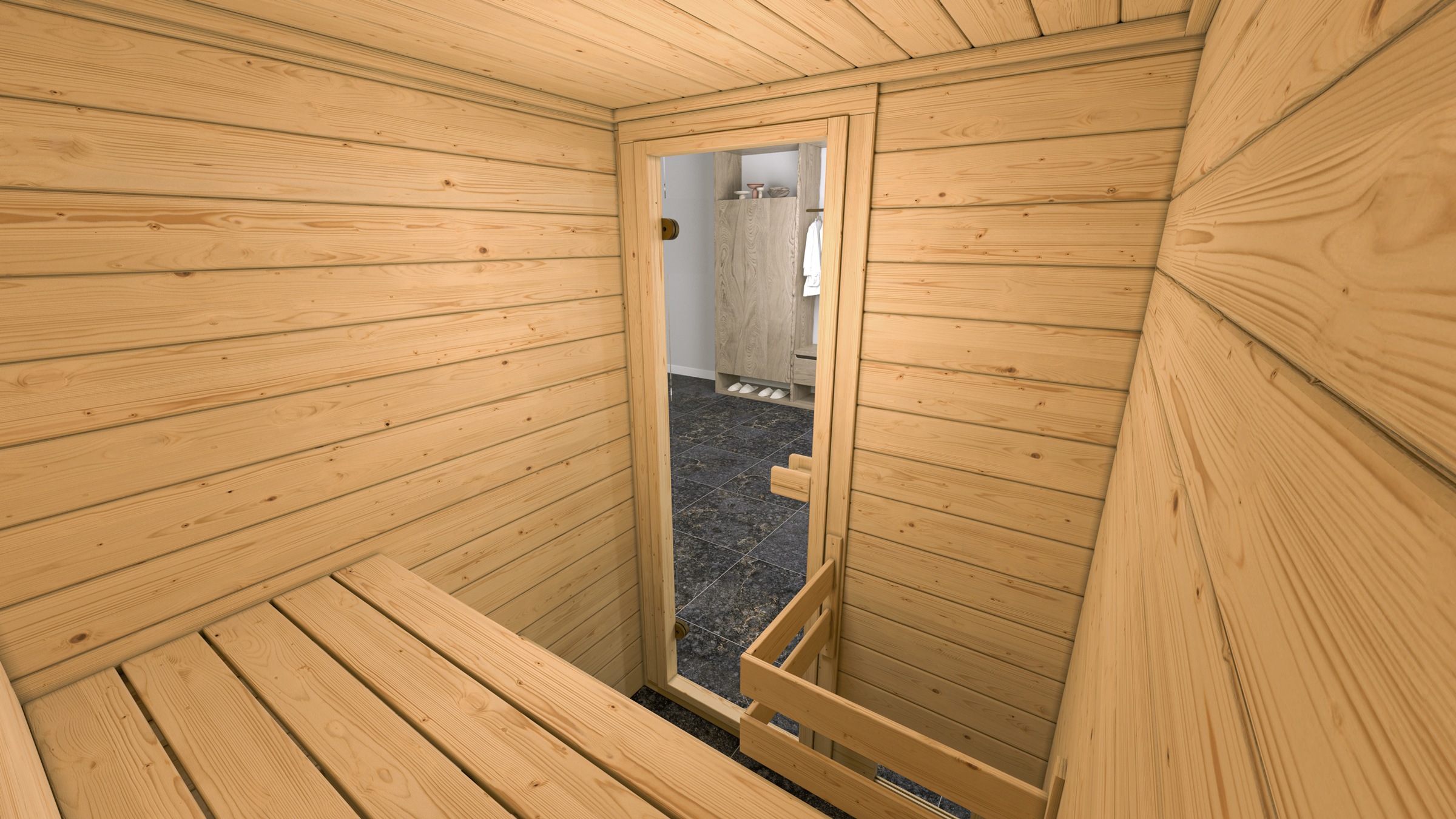 weka Sauna »Valida«, 4,5 kW-Ofen mit digitaler Steuerung
