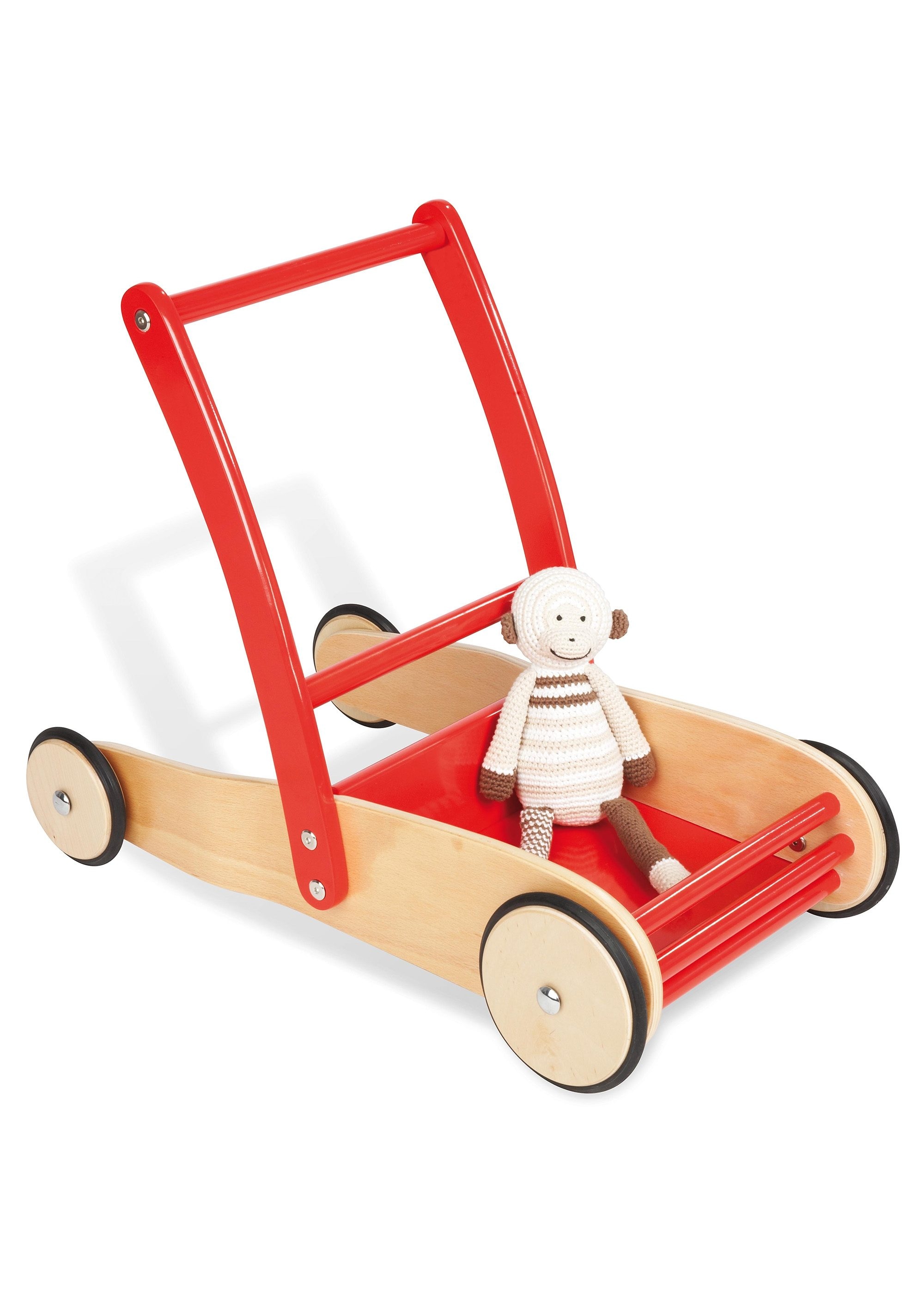 Pinolino® Lauflernwagen »Holzspielzeug, Uli, aus Holz OTTO Natur/Rot«, bei kaufen