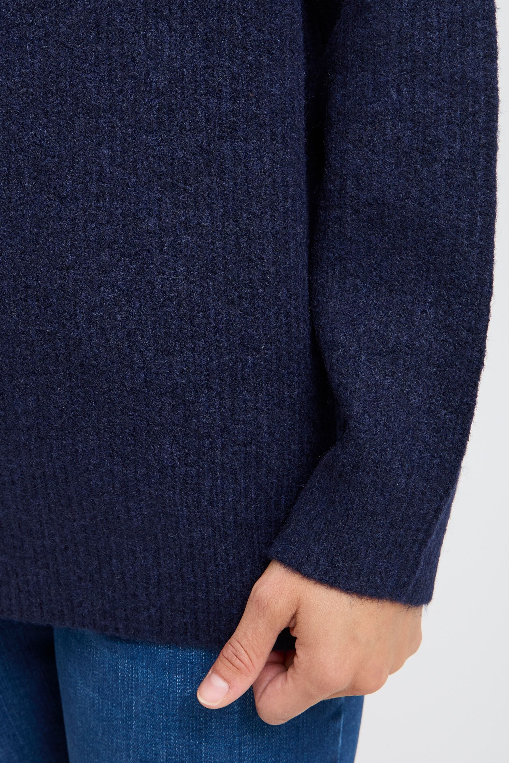 Pulz Jeans Strickfleece-Pullover »Strickpullover PZASTRA Zipper Roll Neck Pullover«