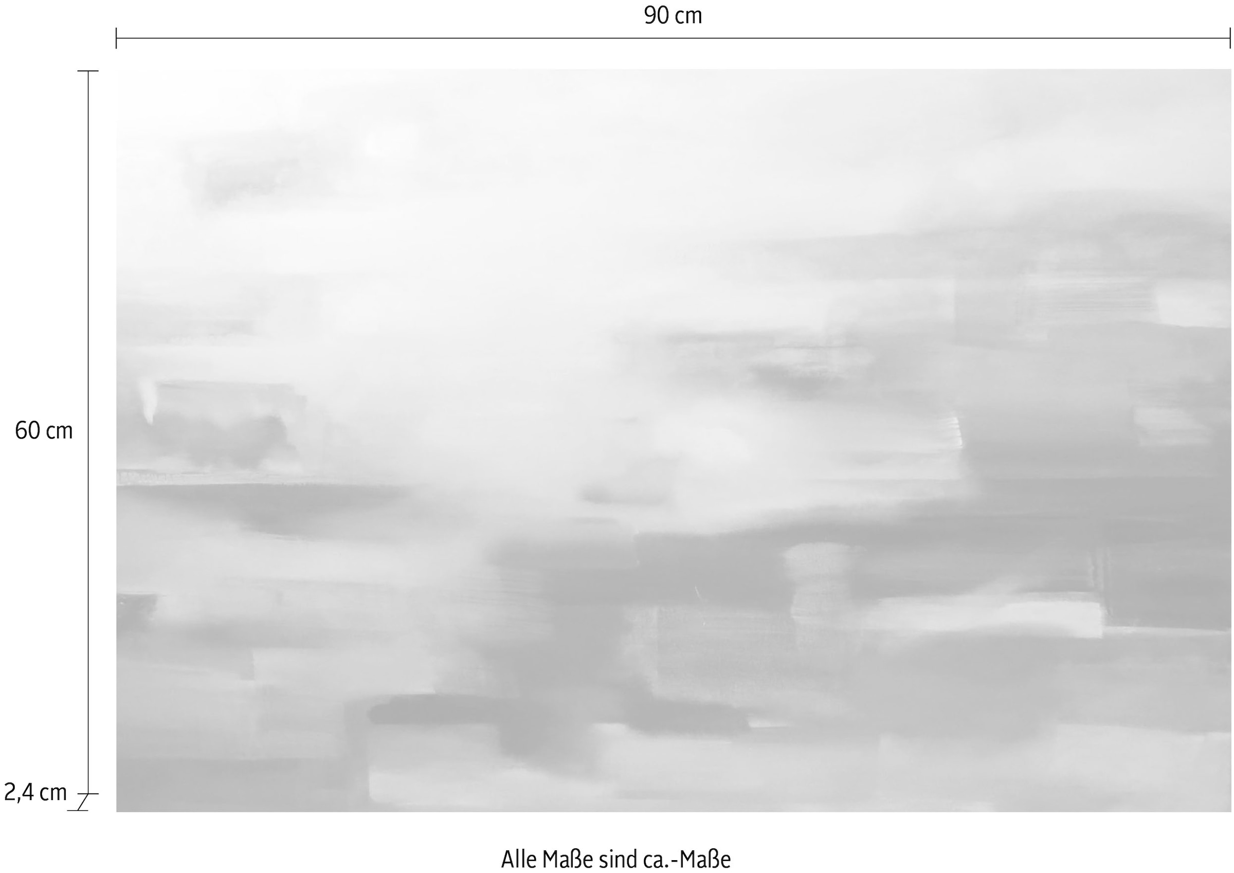 queence Acrylglasbild »Kunstwerk«, Kunst-Abstrakt-Abstrakte-Modern, Fine Art-Print in Galeriequalität