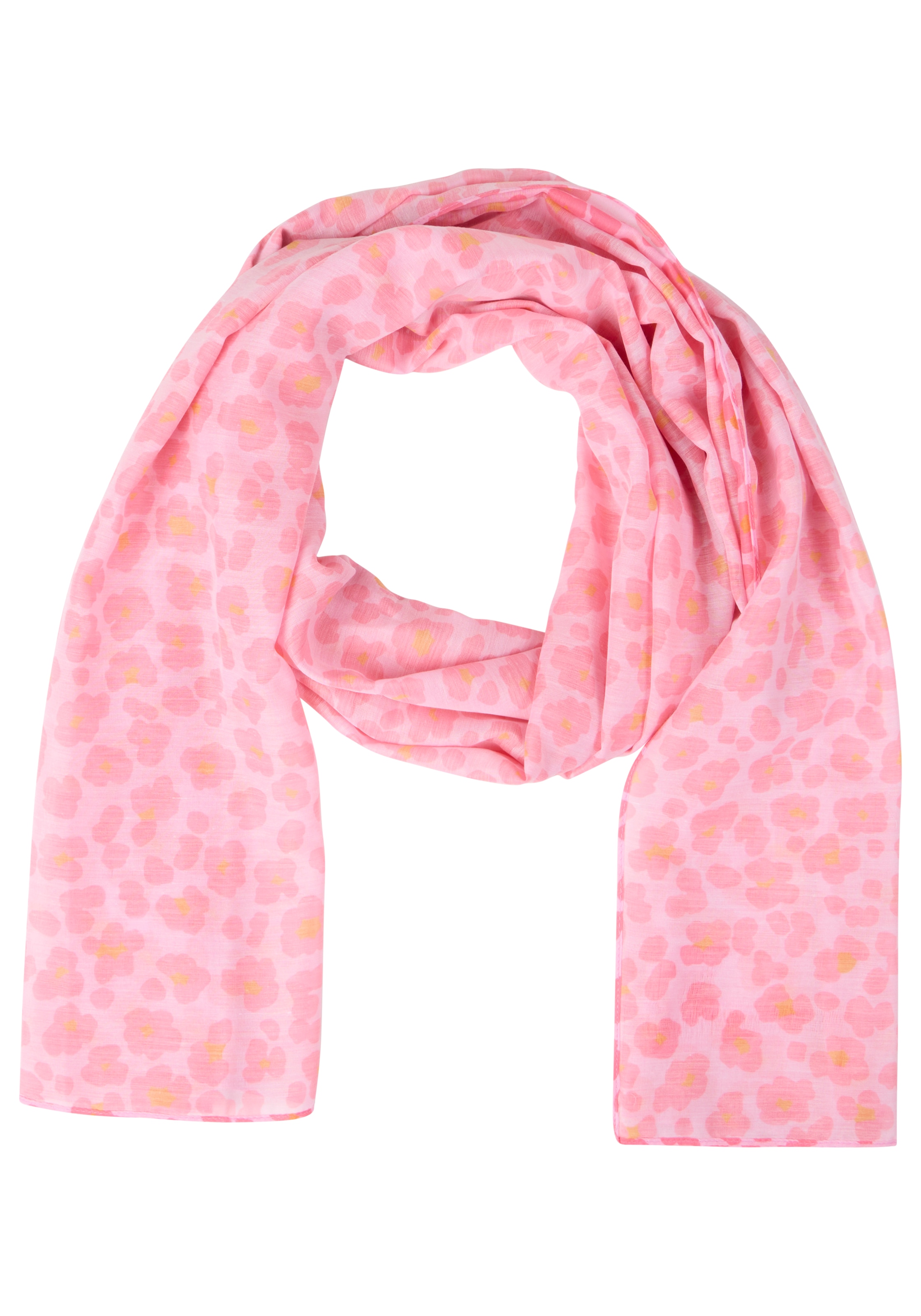 Laura Scott Modetuch mit farbenfrohen Leoprint