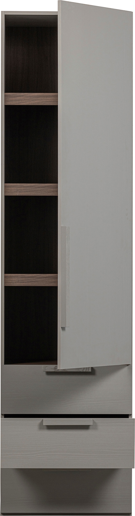 WOOOD Garderobenschrank »Rens«, aus Nussbaum-Dekor, viel Stauraum, Höhe 210 cm