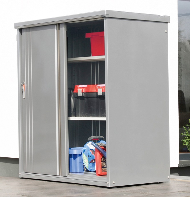 Wolff Garten-Geräteschrank »135«, (Set), mit 2 Einlegeböden
