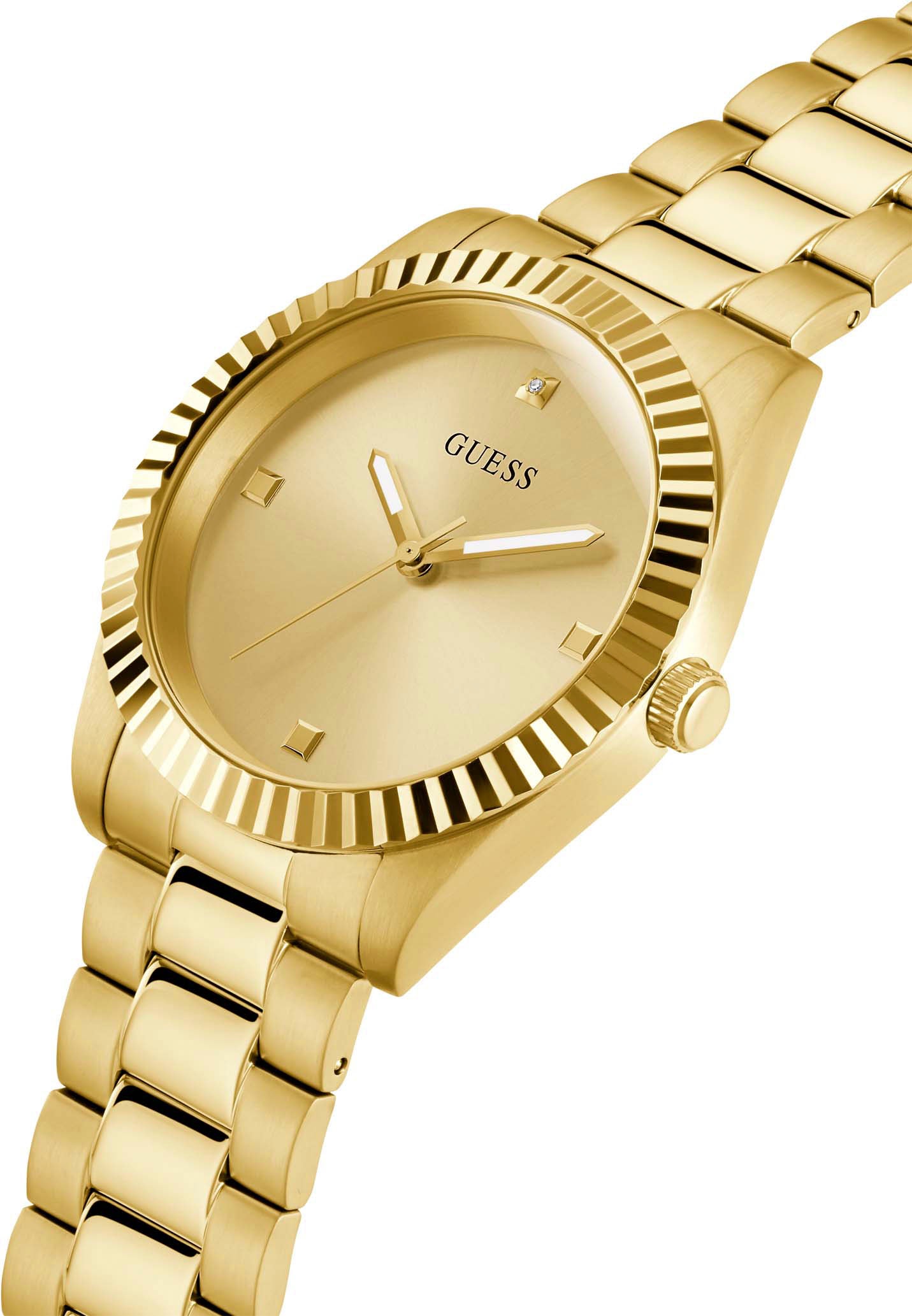 Guess Quarzuhr »CONNOISSEUR«, Armbanduhr, Herrenuhr