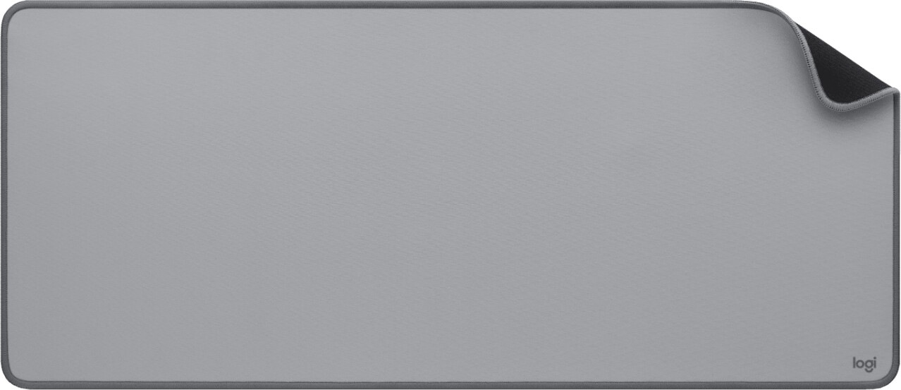 Logitech Mauspad »Desk Mat Studio Series - MID GREY«