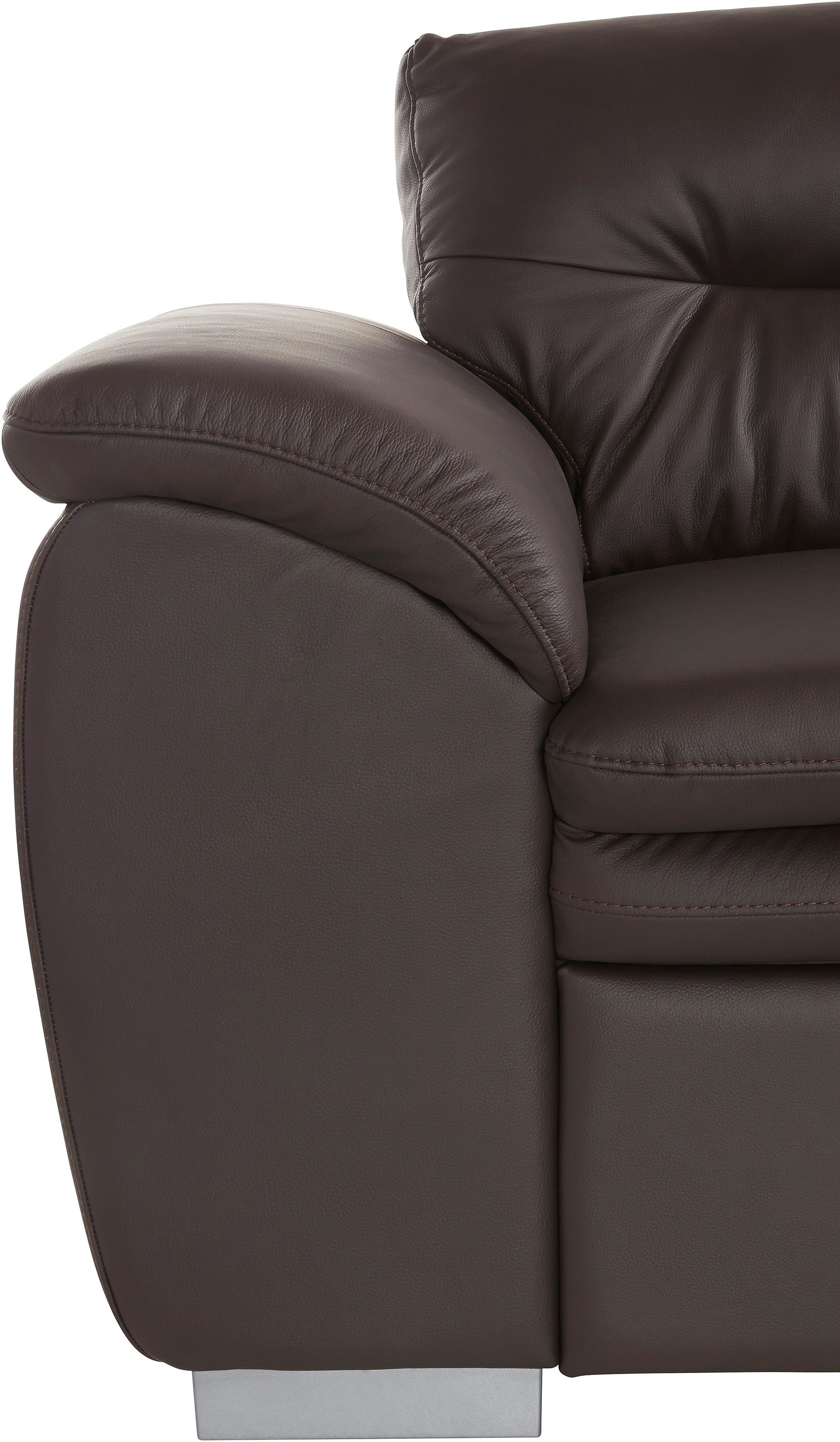 COTTA Ecksofa »Leandra L-Form«, wahlweise mit Bettfunktion und Bettkasten