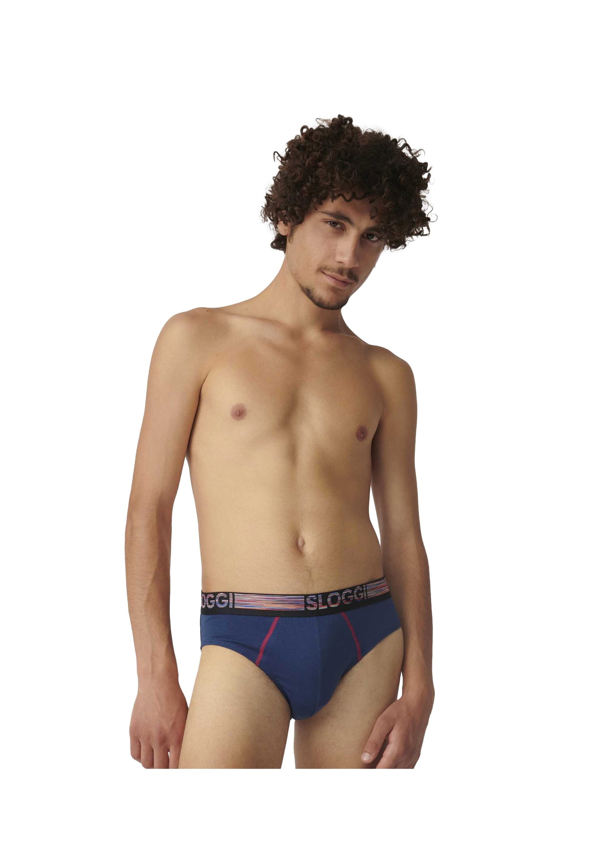 sloggi Boxershorts »Slip GO ABC NATURAL Midi 6P 6er Pack«
