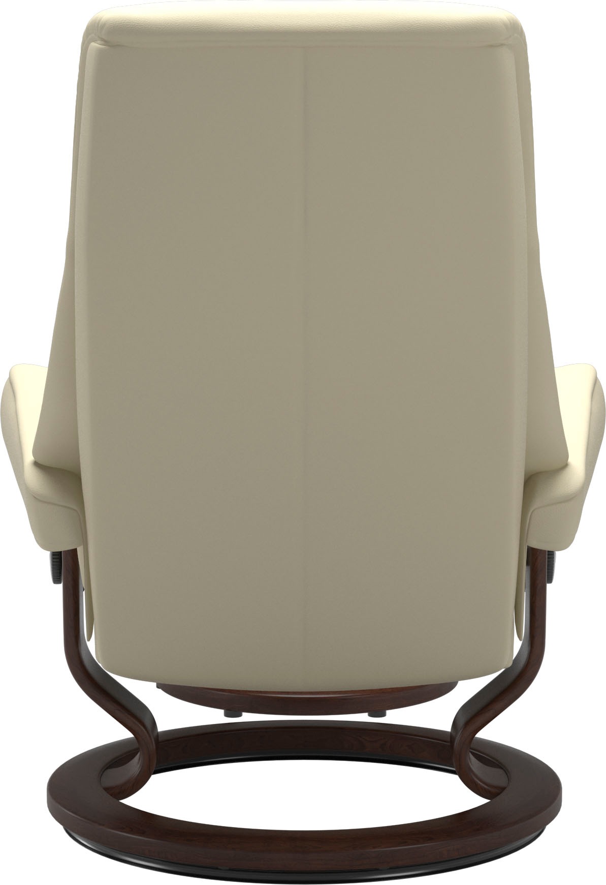 Stressless® Relaxsessel »View«, (Set, Relaxsessel mit Hocker), mit Classic Base, Größe S,Gestell Braun