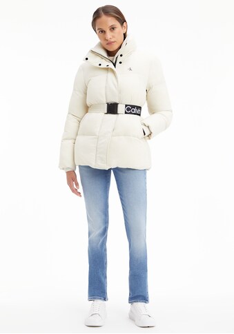 Calvin Klein Jeans Outdoorjacke »LOGO BELT WAISTED SHORT PUFFER«, (2 St.), ohne... kaufen