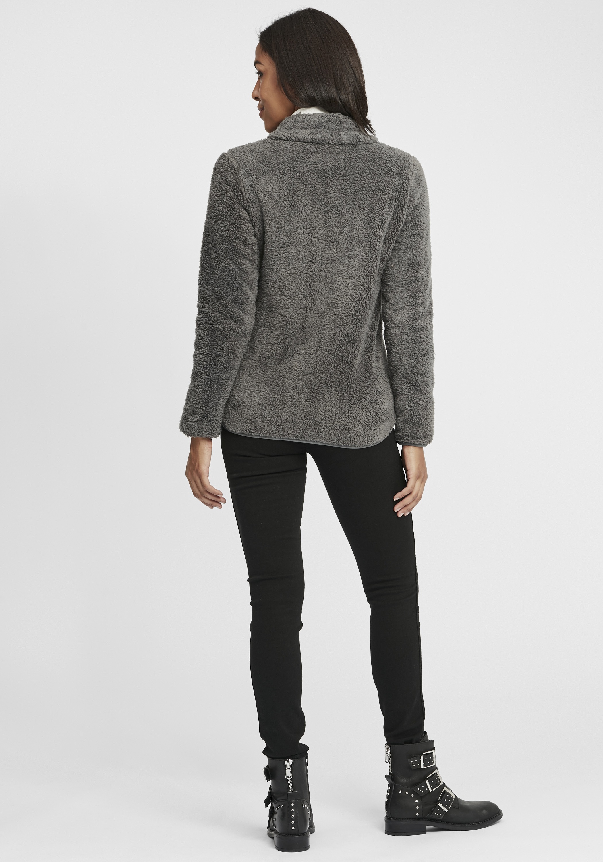 OXMO Kapuzenfleecejacke »Sweatjacke OXTelsa«