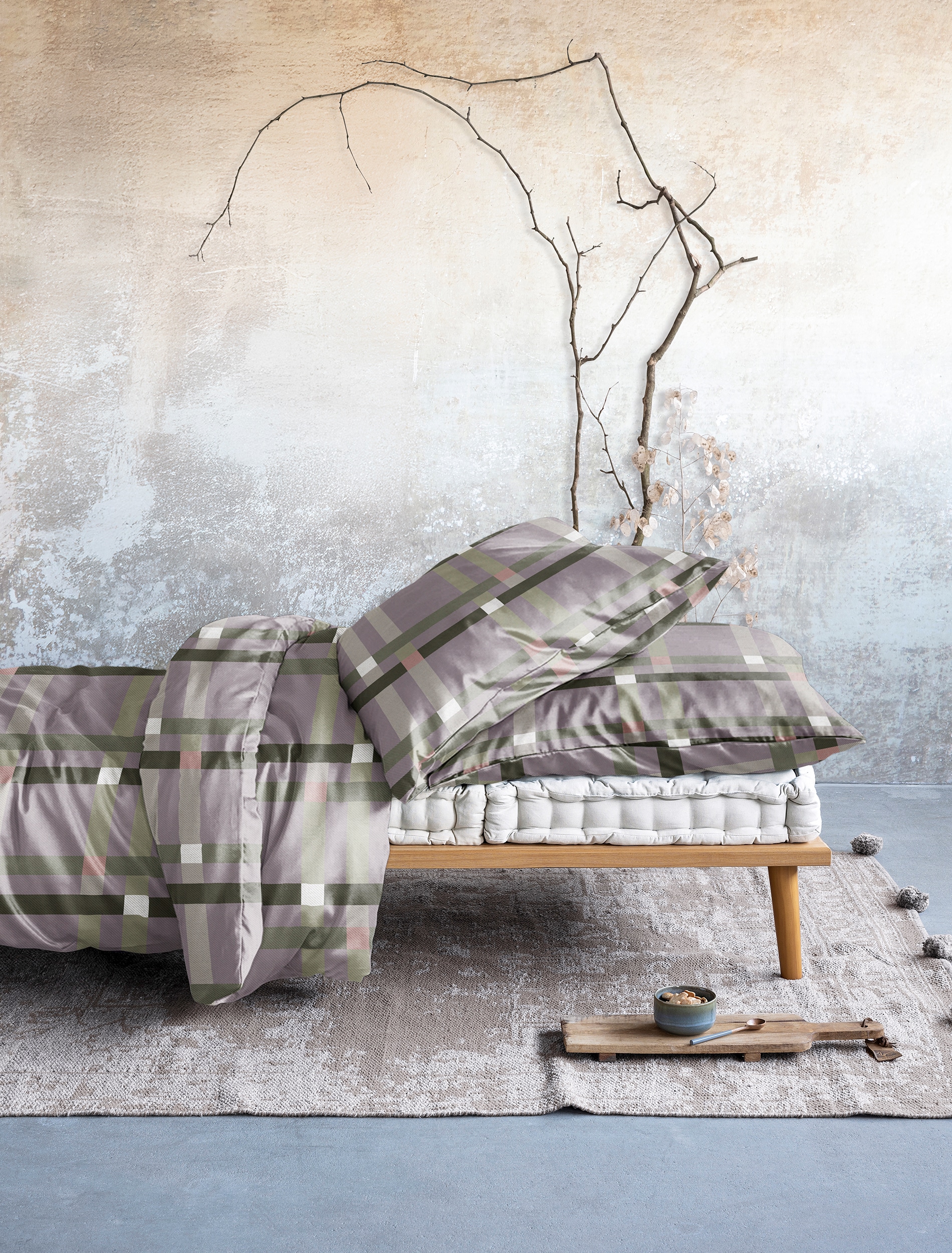Irisette Bettwäsche »Wave 8795« 2 Mako-Satin, anschmiegsam und atmungsaktiv, Ganzjahresqualität