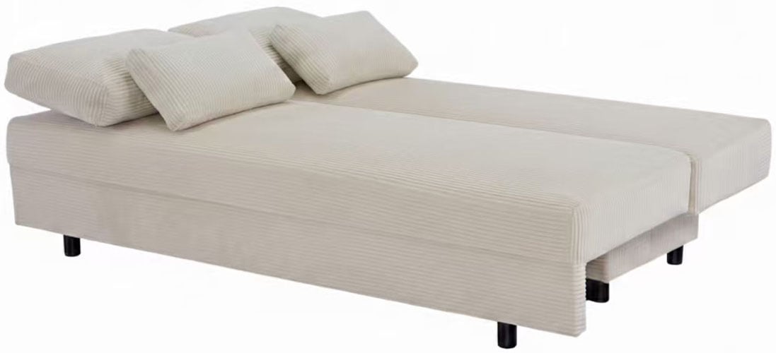 OTTO home Schlafsofa »ONNIKO Cord, Breite: 192 cm, Liegefläche 121x192 cm, softer Cord-Bezug« mit Bettfunktion & Bettkasten