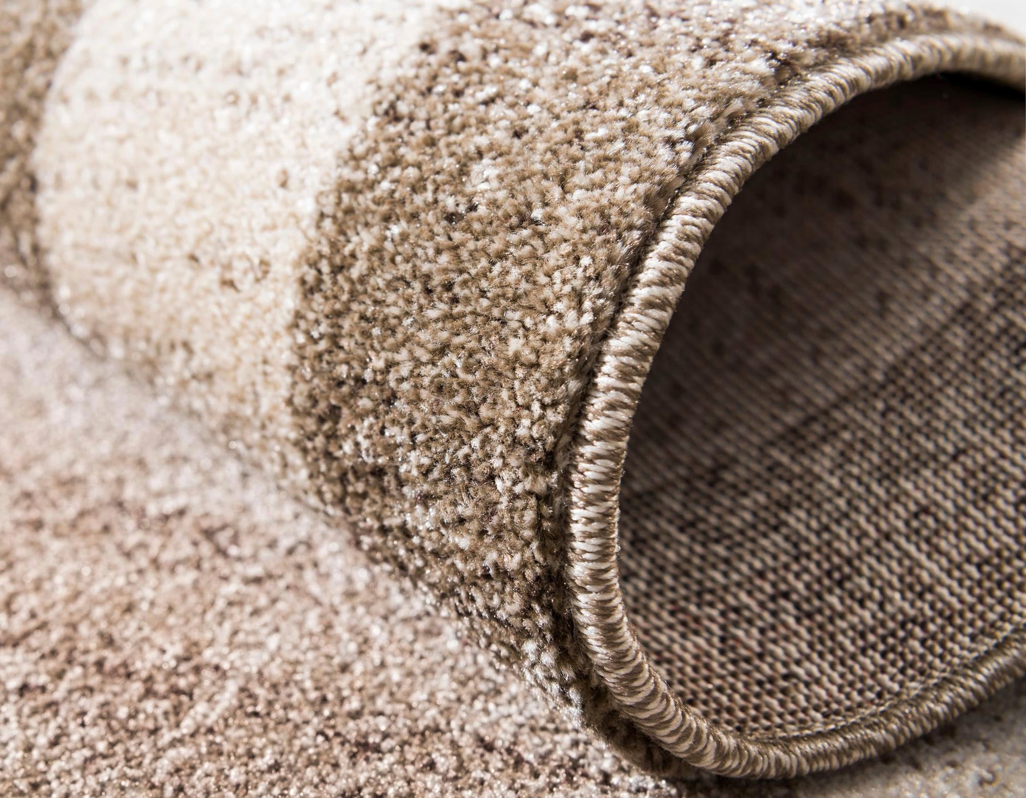 Myflair Möbel & Accessoires Teppich »Good Times Lagerräumung«, rechteckig, 13 mm Höhe, Kurzflor, gewebt, melierte Optik, mit Bordüre