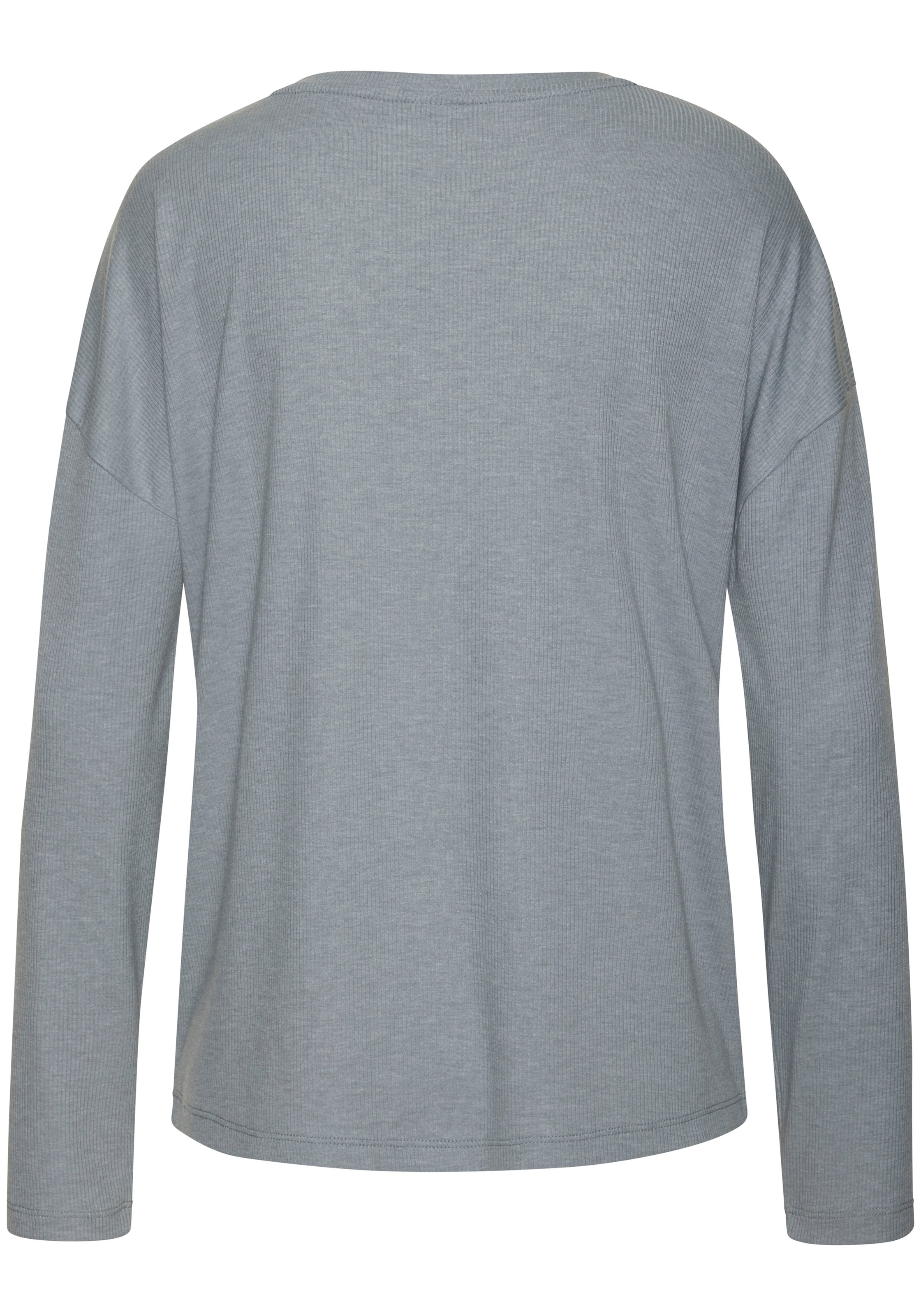 Vivance Dreams Langarmshirt, in weicher Rippqualität