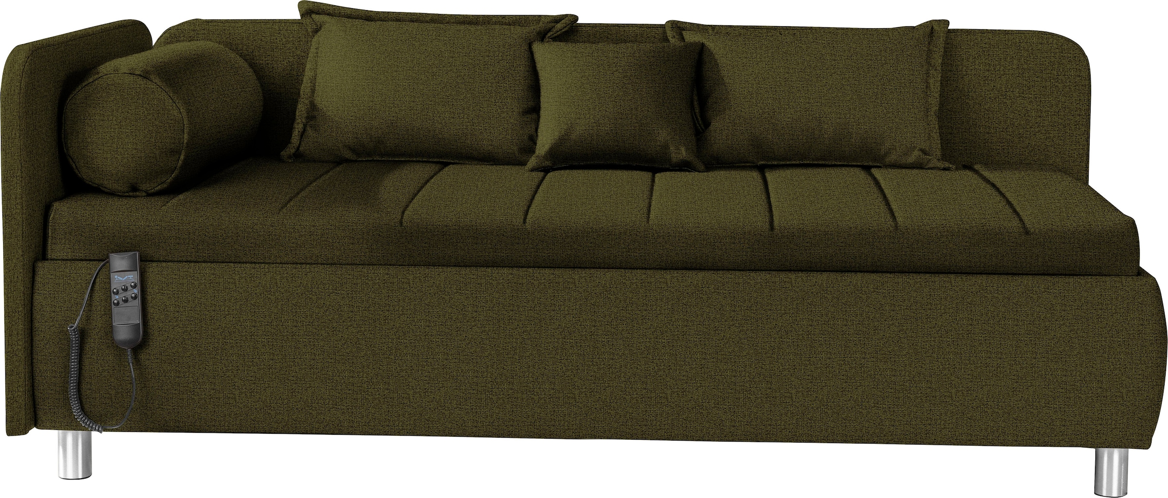alina Schlafsofa »Kiana«, Liegefläche 90/200 cm oder 100/200 cm, Bettkasten, Zierkissen-Set