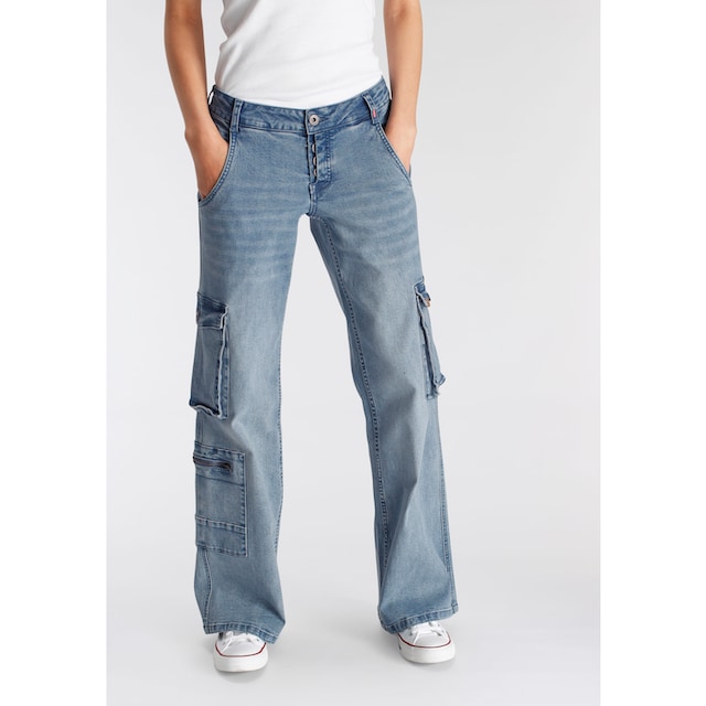 Alife & Kickin Low-rise-Jeans »Cargo-Jeans KyraAK«, NEUE KOLLEKTION bei OTTO