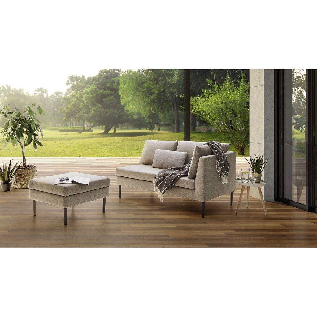 DOMO collection Sofa-Eckelement »Saule für Terrasse, Garten und Balkon«