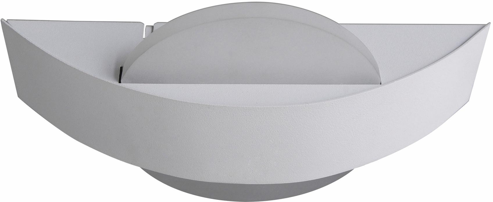 näve LED Wandleuchte »Stan«, 1 weiß/satiniert, 24cm, flammig-flammig, OTTO bei Metall/Acryl, h: Effizienzklasse: l: E, 13cm