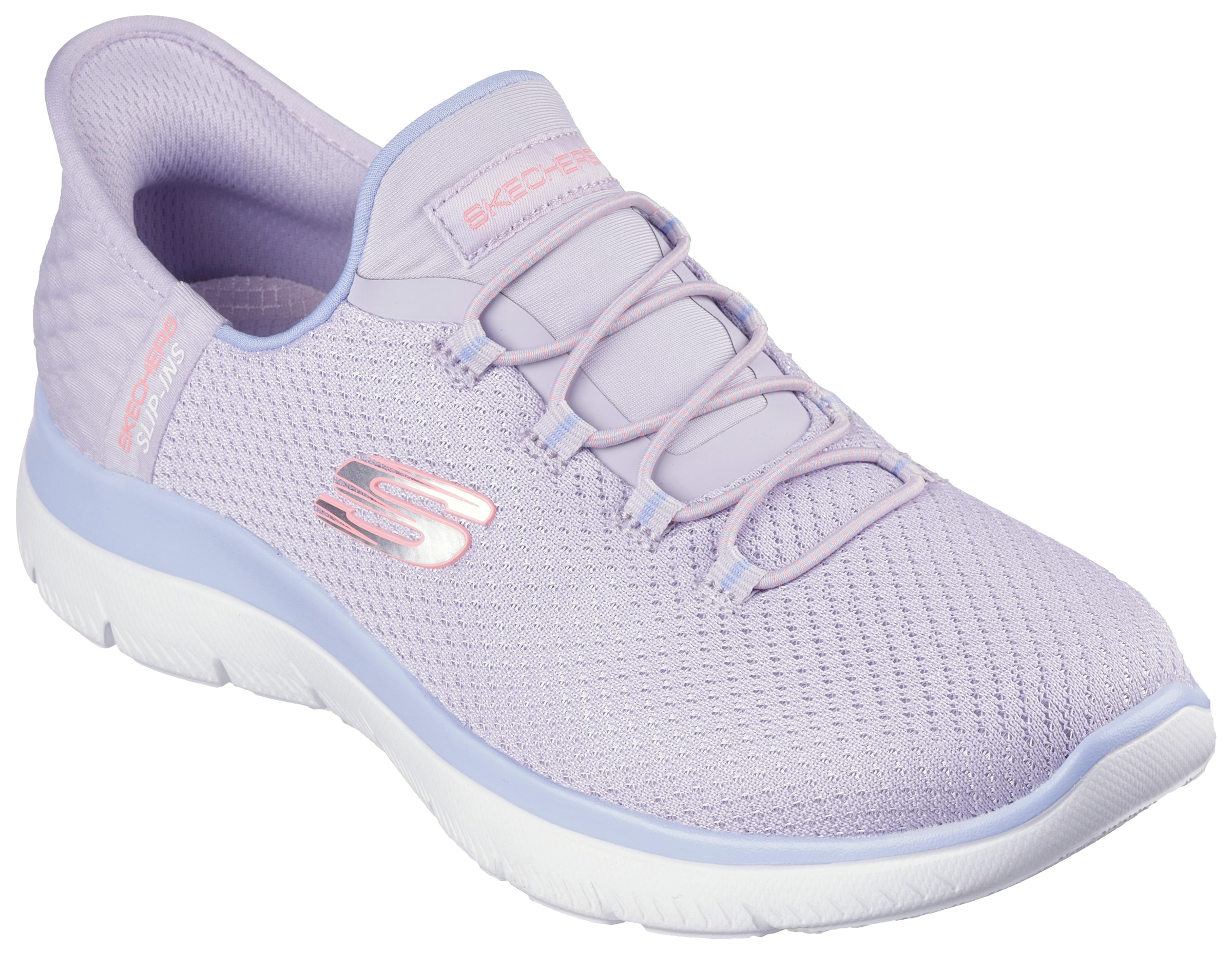 Skechers Slip-On Sneaker »SUMMITS-DIAMOND DREAM«, Schlupfschuh, Freizeitschuh mit praktischer...