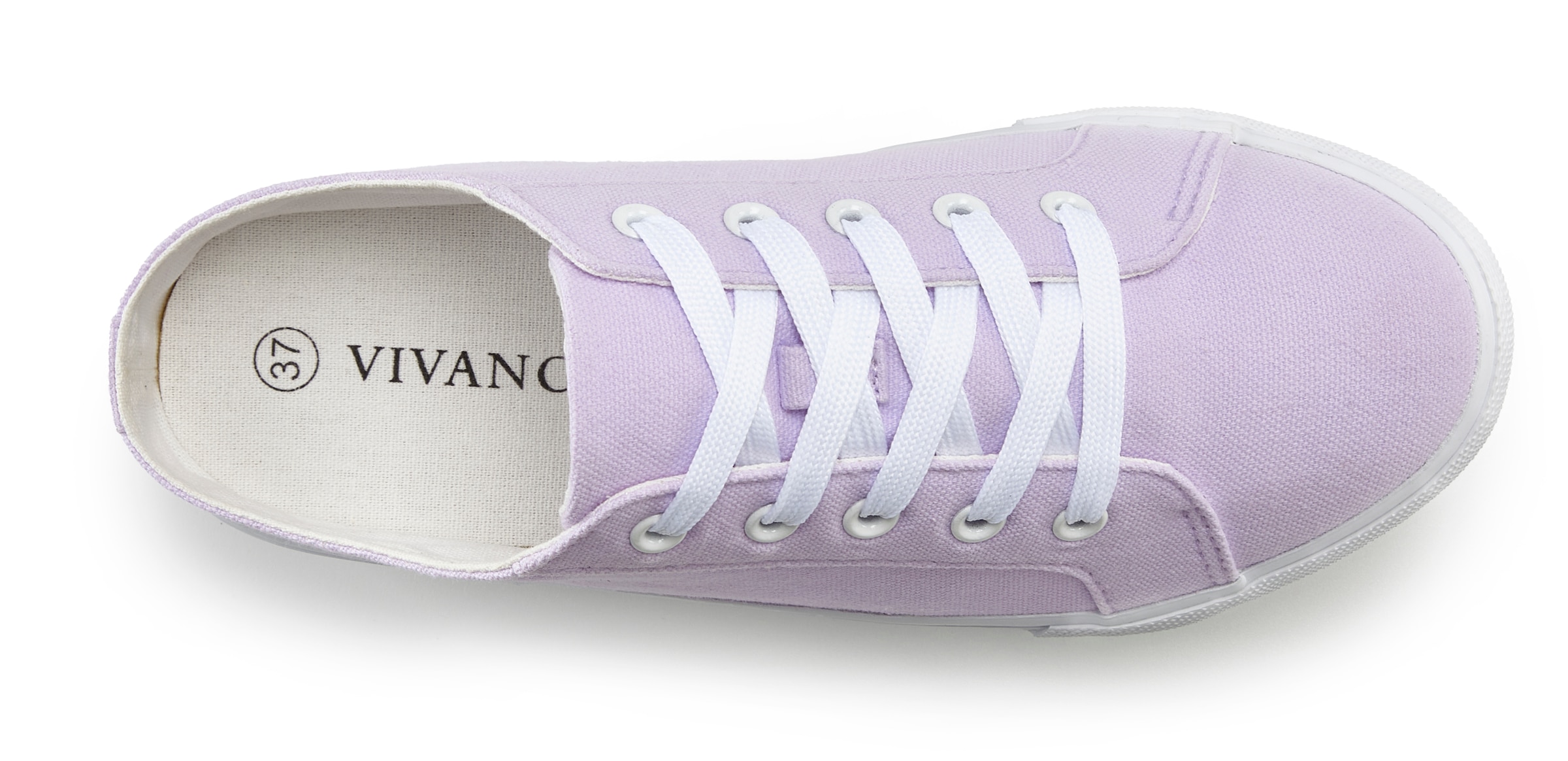 Vivance Sabot »Sneaker, Clog«, zum Reinschlüpfen mit Schnürung VEGAN