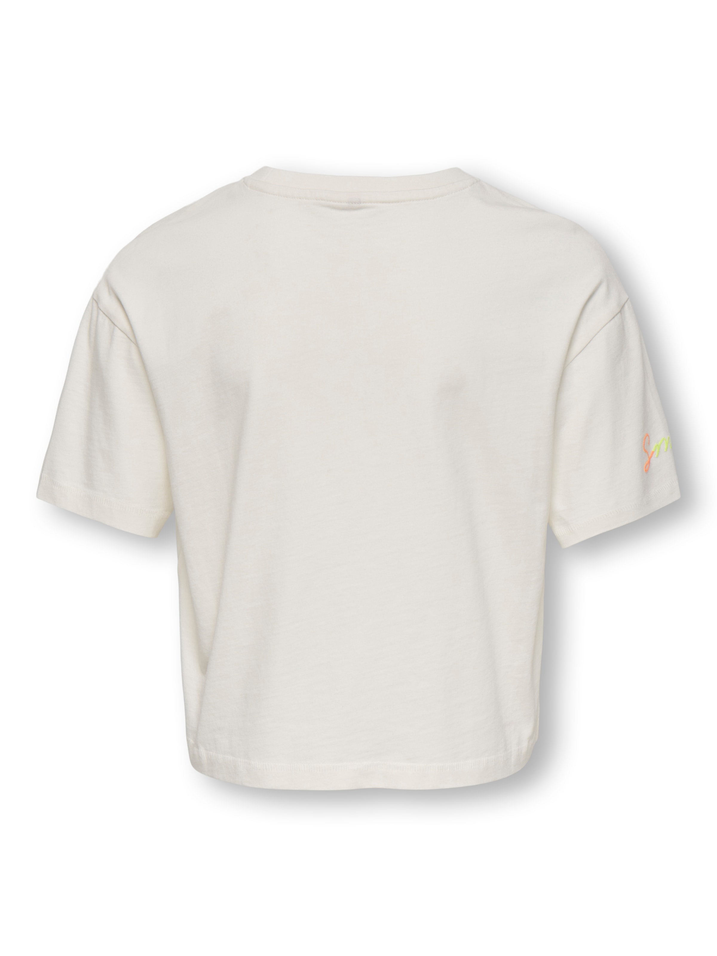 KIDS ONLY T-Shirt »KOGPOP LIFE SS WASHED PRINT BOXY TOP JRS« boxy, im  sommerlichen Look