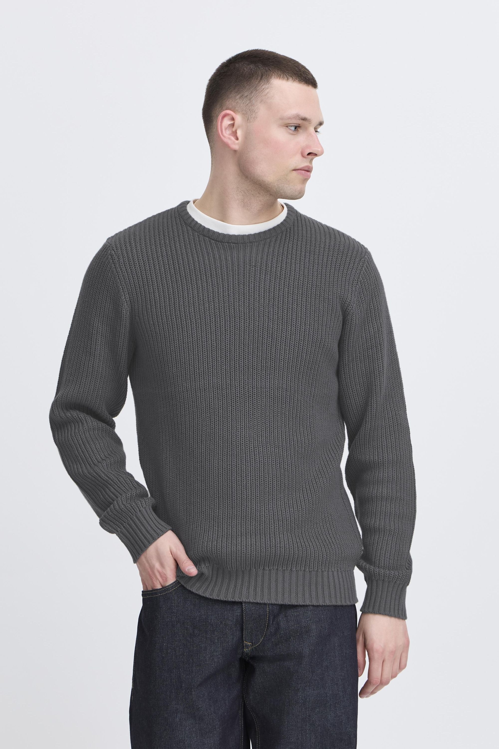 Blend Strickfleece-Pullover »Strickpullover BHDENO«