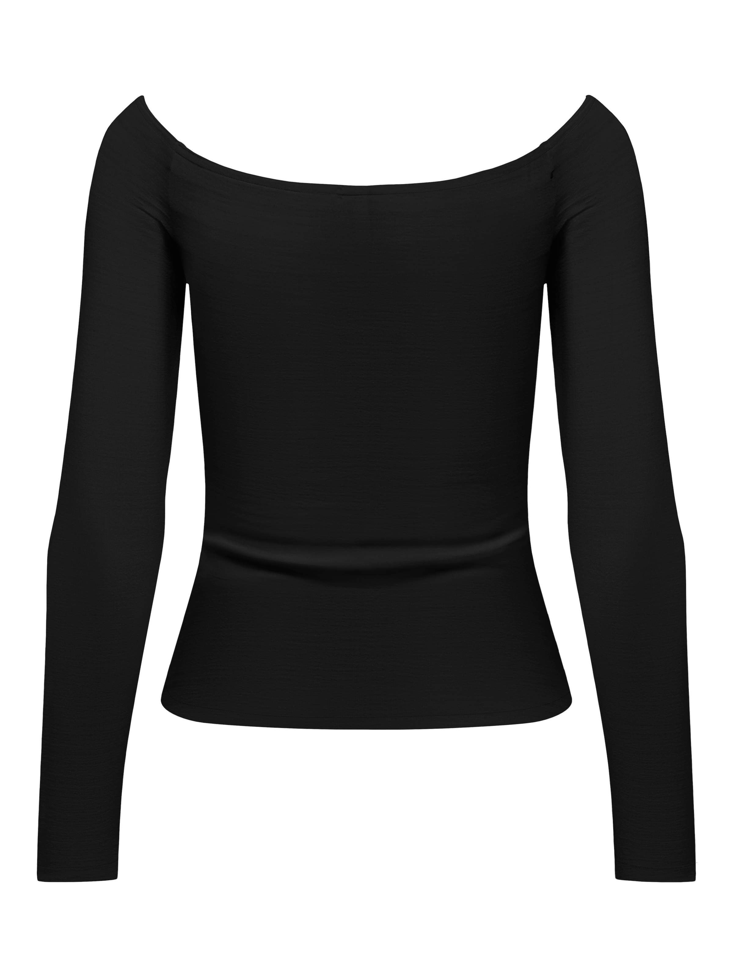 ONLY Langarmshirt »ONLGLAMOUR L/S BOAT NECK TOP BOX CC JRS«