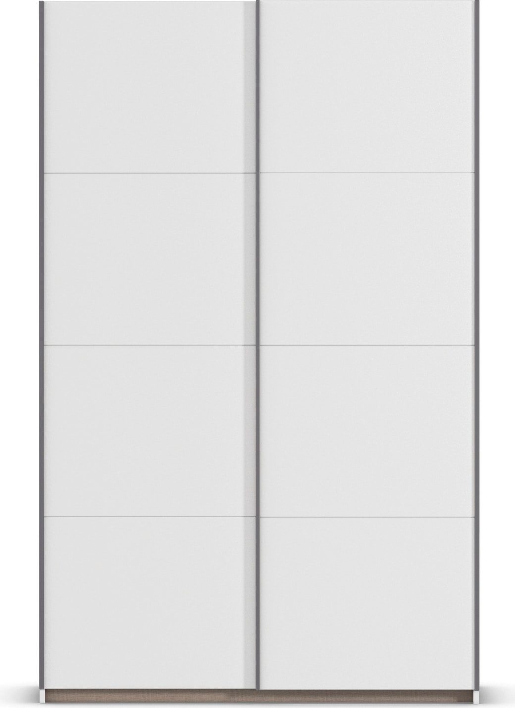 rauch Schwebetürenschrank »Kleiderschrank Schrank Garderobe Schlafzimmerschrank OXFORD«, (in 3 verschiedenen Ausstattungen BASIC/CLASSIC/PREMIUM), mit Griffleisten aus Metall, auch für kleinere Räume MADE IN GERMANY
