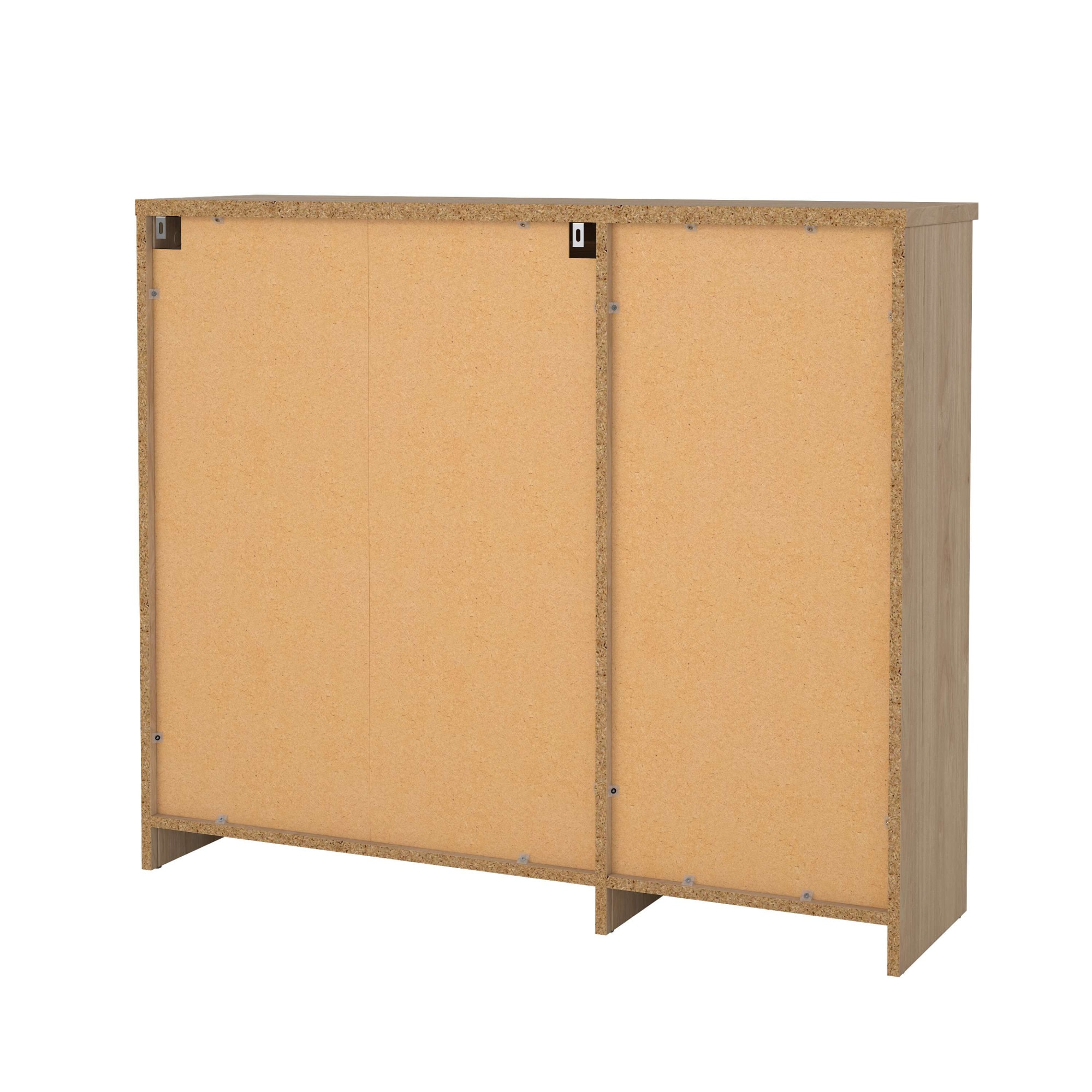 INOSIGN Schuhschrank »Naia Schuhaufbewahrung, Schuhkommode, Schuhregal, Modernes Design« mit 2 Klappen und 1 Tür und 1 Schublade, Praktisch, Breite 109 cm